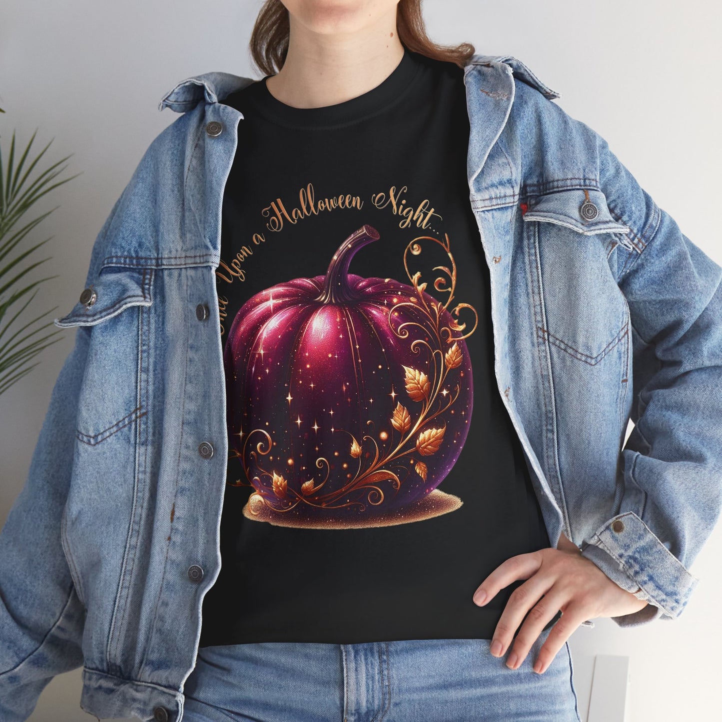 Spooky Pumpkin Tee, Halloween Shirt, Fall Fashion T-Shirt, Unisex Halloween Cotton Tee, Casual Witchy Outfit, Autumn Celebration Wear