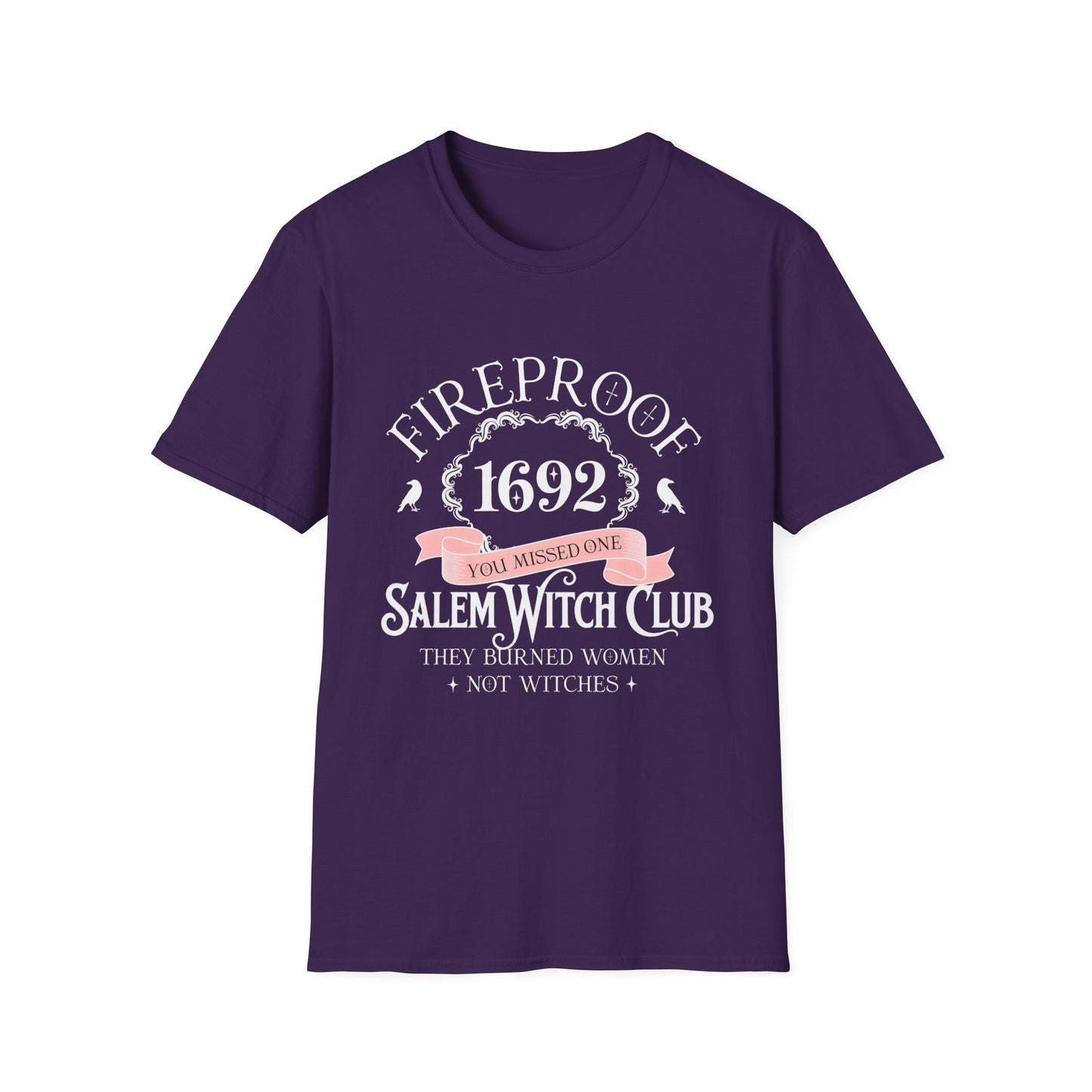 Salem Witch Club T-Shirt, Unisex Graphic Tee, Halloween Gift, Witchcraft Apparel, Vintage Style Shirt
