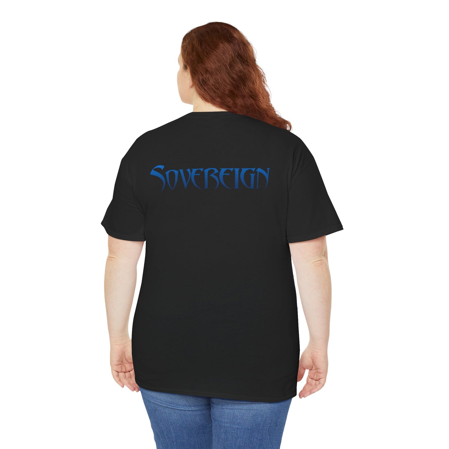 Sovereign Unisex Heavy Cotton Tee with Front Logo