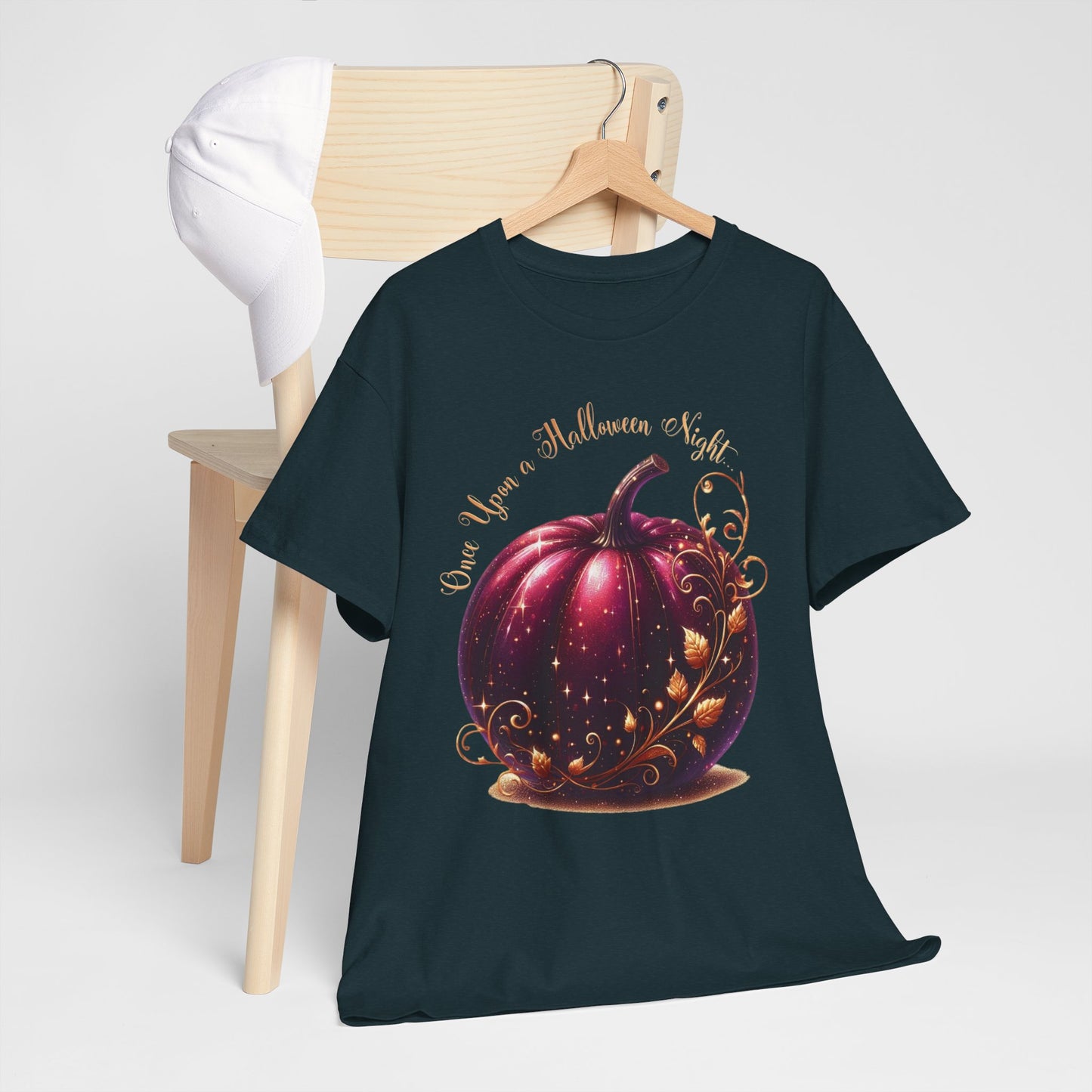 Spooky Pumpkin Tee, Halloween Shirt, Fall Fashion T-Shirt, Unisex Halloween Cotton Tee, Casual Witchy Outfit, Autumn Celebration Wear