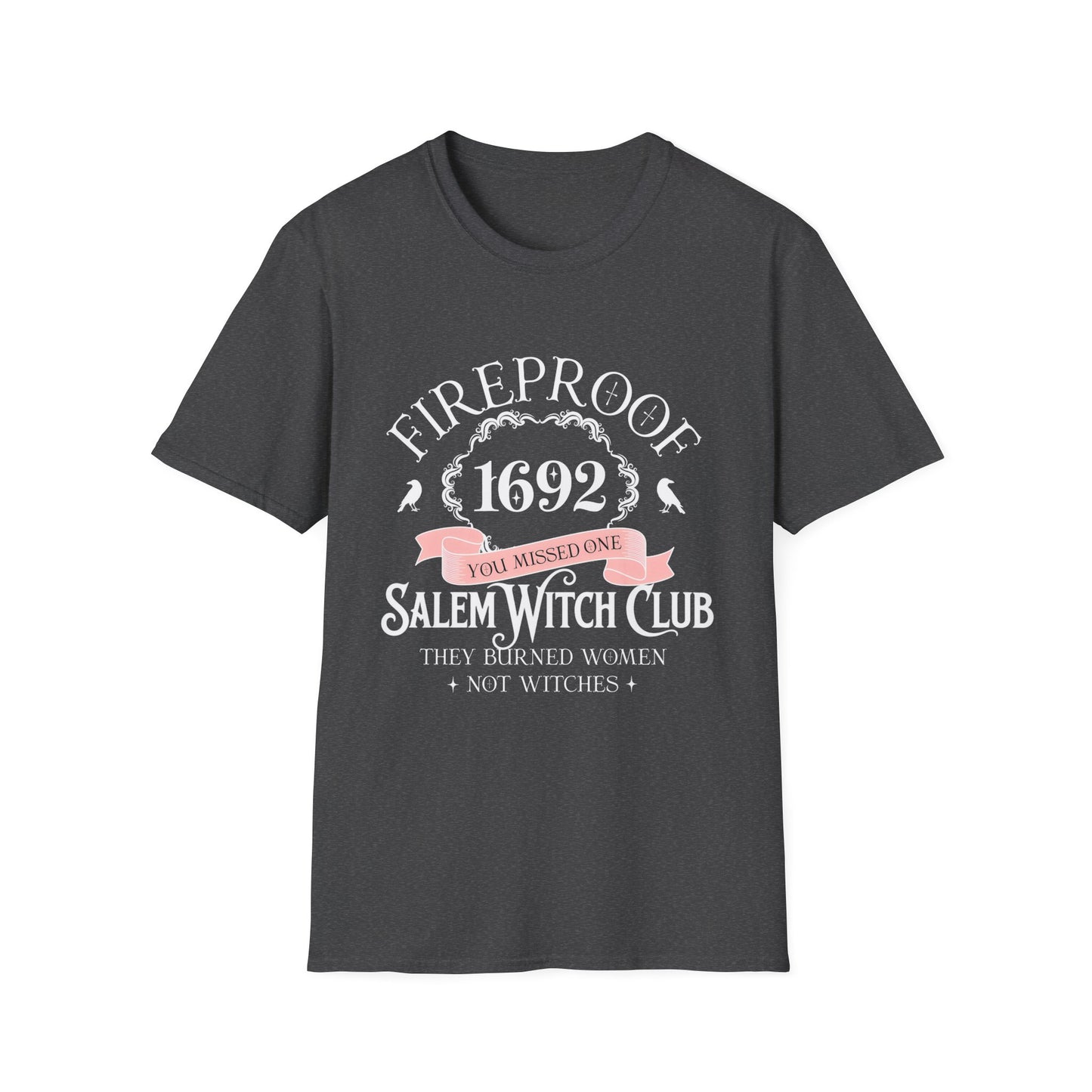 Salem Witch Club T-Shirt, Unisex Graphic Tee, Halloween Gift, Witchcraft Apparel, Vintage Style Shirt
