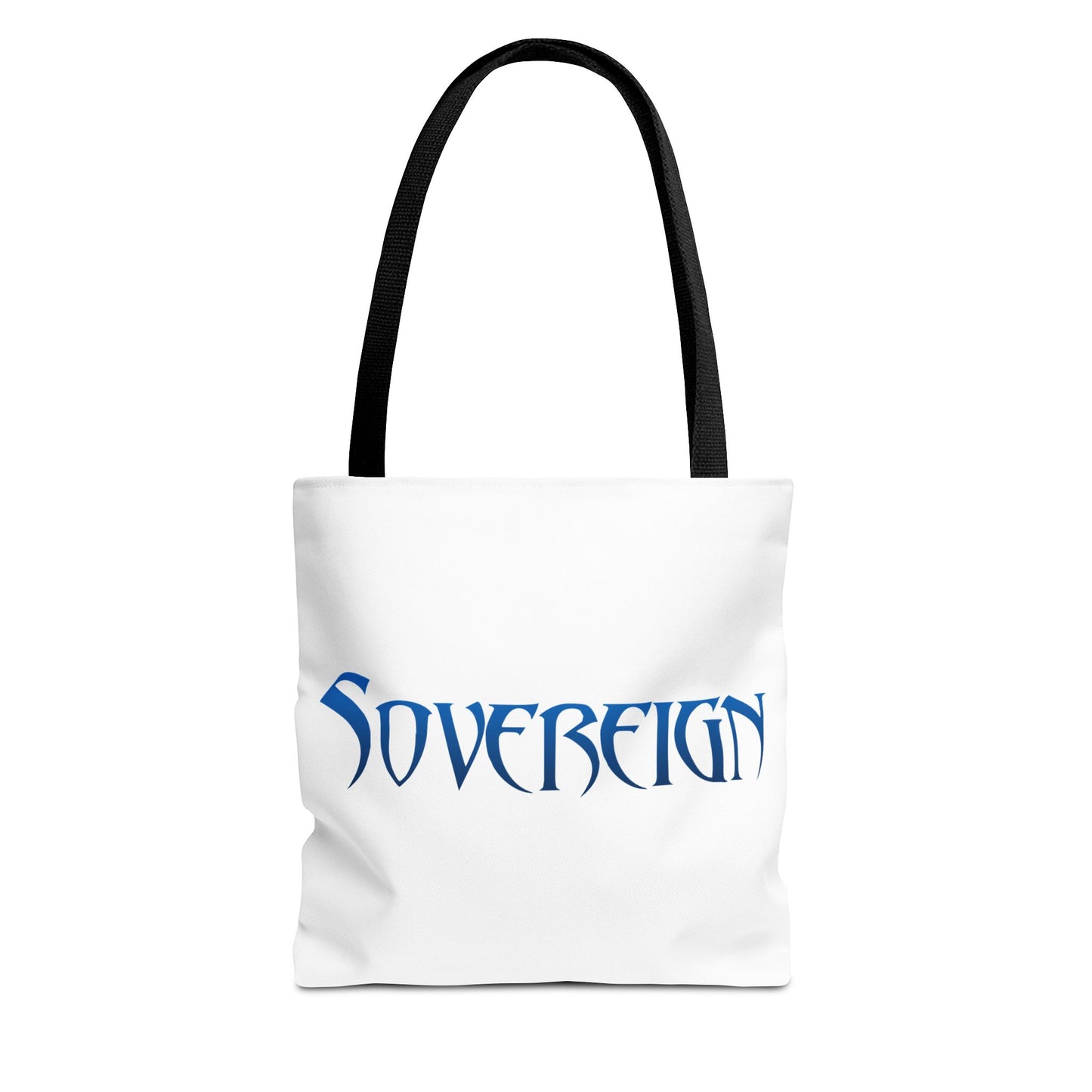 White Sovereign Tote Bag - Stylish, Reusable, Eco-Friendly Bag for Daily Use, Shopping, Travel, and Gifts