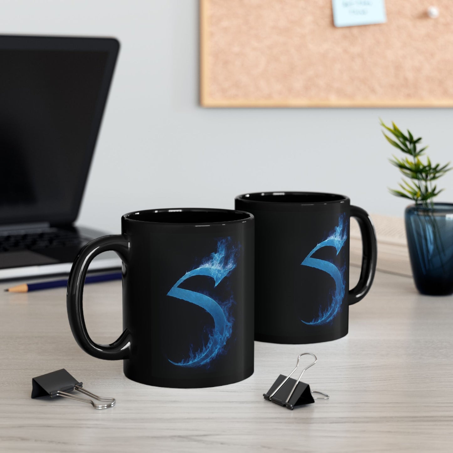 Black Sovereign S Ceramic Mug with New Logo, (11oz, 15oz)