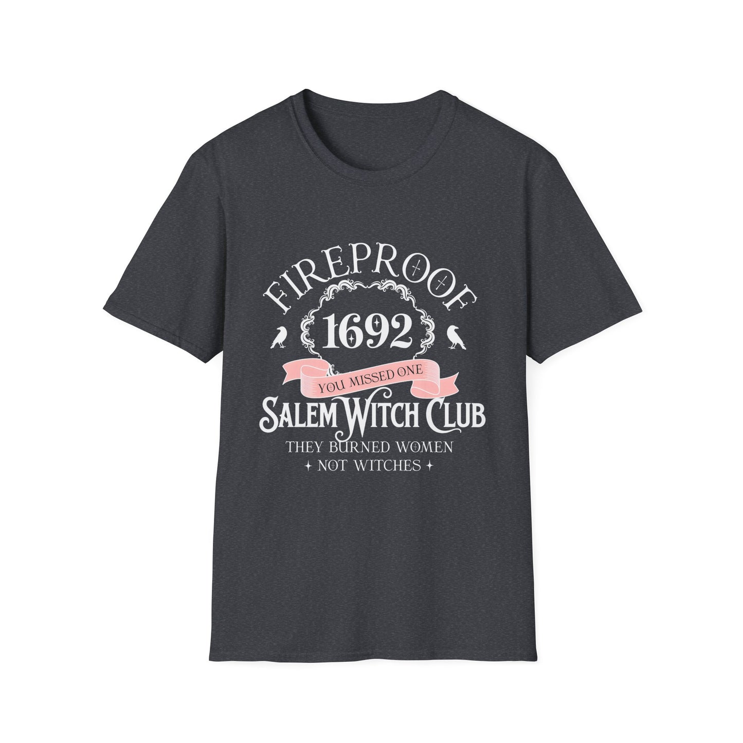 Salem Witch Club T-Shirt, Unisex Graphic Tee, Halloween Gift, Witchcraft Apparel, Vintage Style Shirt