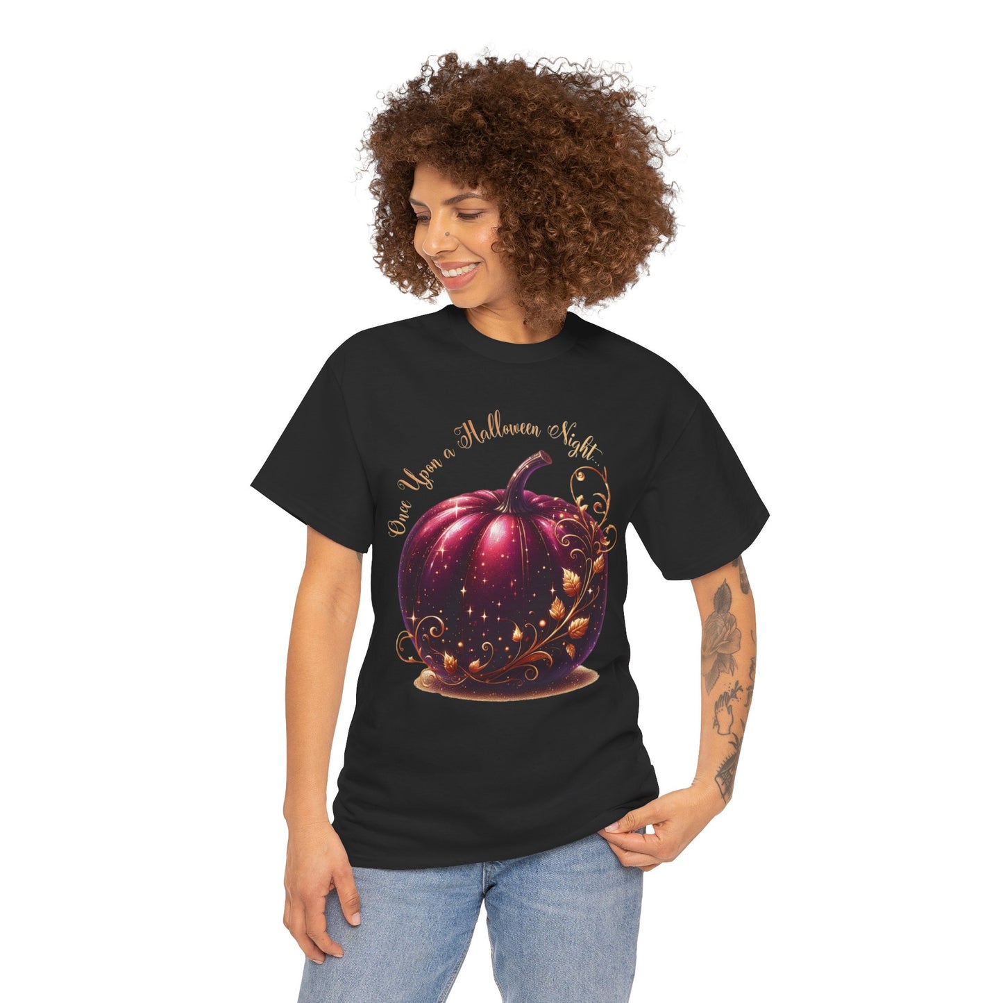 Spooky Pumpkin Tee, Halloween Shirt, Fall Fashion T-Shirt, Unisex Halloween Cotton Tee, Casual Witchy Outfit, Autumn Celebration Wear