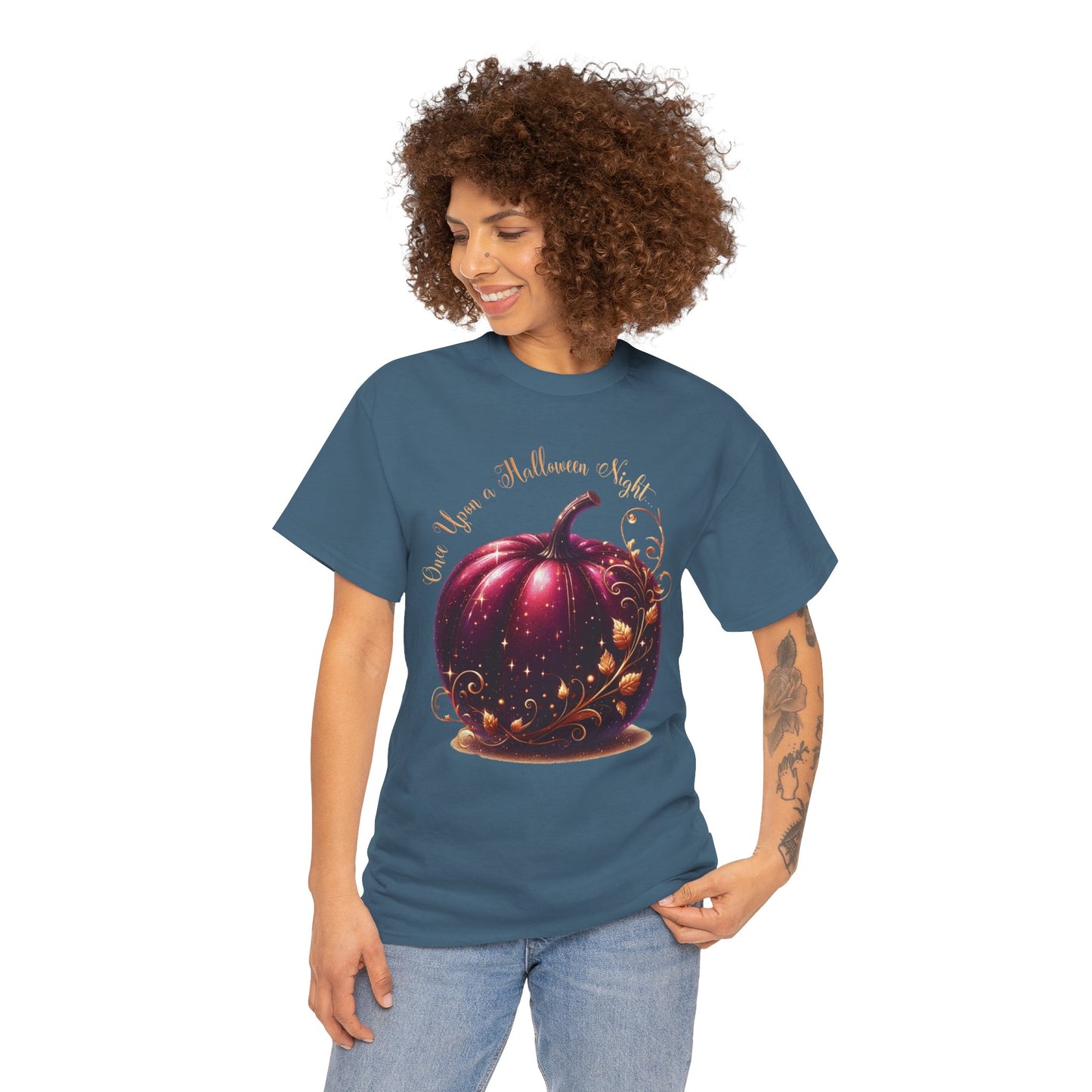 Spooky Pumpkin Tee, Halloween Shirt, Fall Fashion T-Shirt, Unisex Halloween Cotton Tee, Casual Witchy Outfit, Autumn Celebration Wear