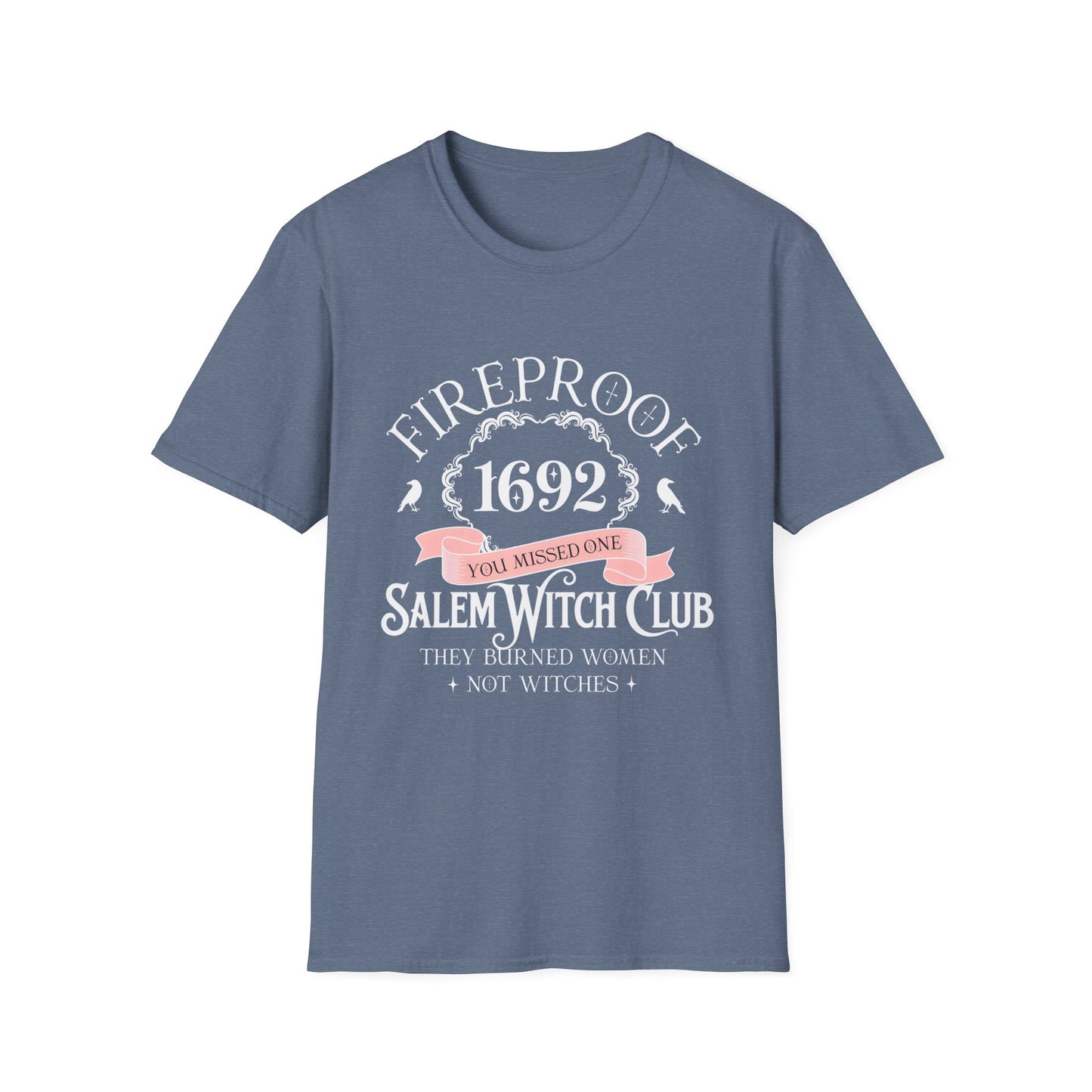 Salem Witch Club T-Shirt, Unisex Graphic Tee, Halloween Gift, Witchcraft Apparel, Vintage Style Shirt