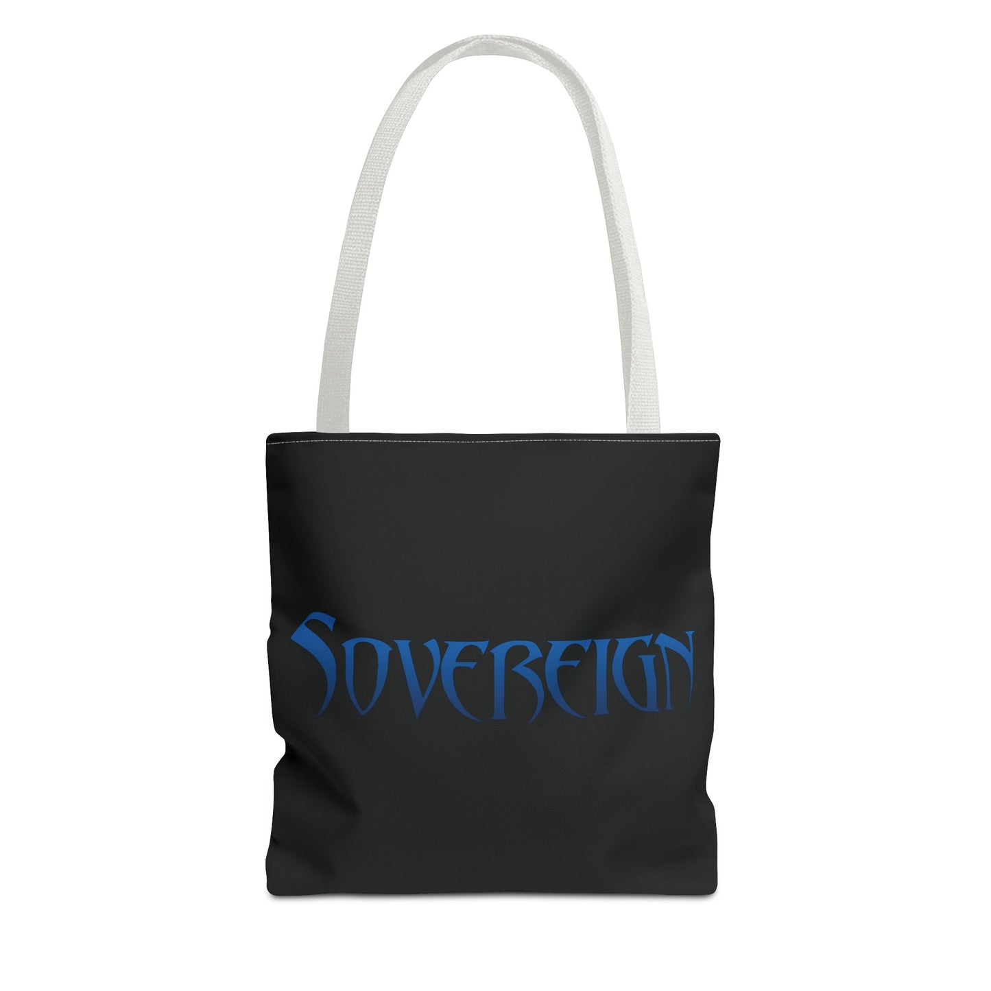 Black Sovereign Tote Bag: Stylish Carry-All, Perfect for Everyday Use, Gifts, Shopping, and Travel