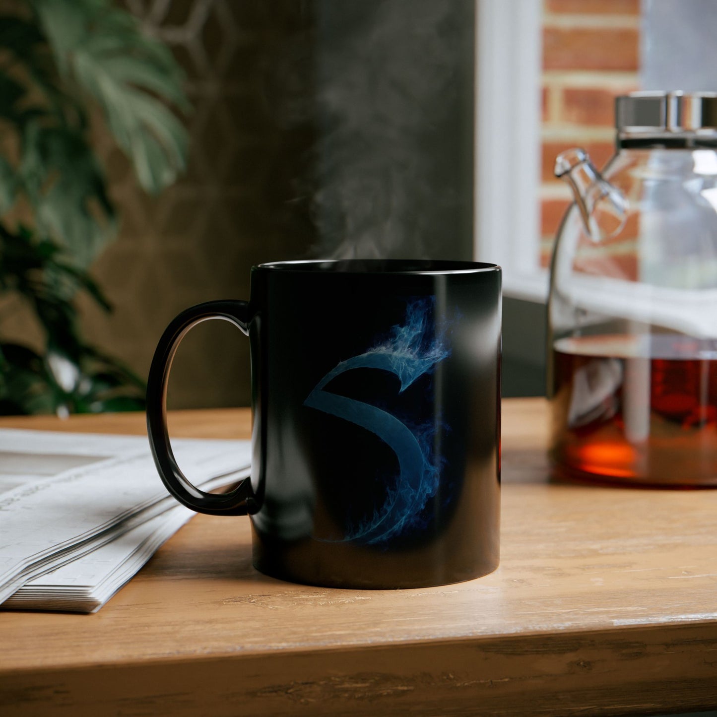 Black Sovereign S Ceramic Mug with New Logo, (11oz, 15oz)