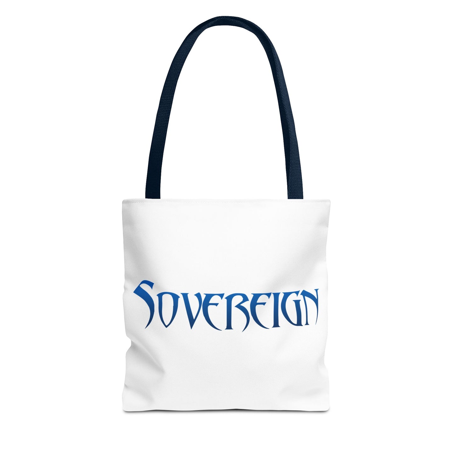 White Sovereign Tote Bag - Stylish, Reusable, Eco-Friendly Bag for Daily Use, Shopping, Travel, and Gifts