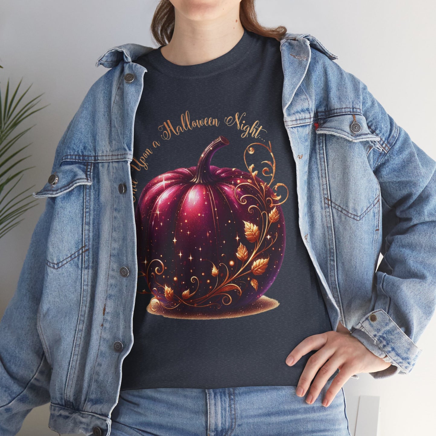 Spooky Pumpkin Tee, Halloween Shirt, Fall Fashion T-Shirt, Unisex Halloween Cotton Tee, Casual Witchy Outfit, Autumn Celebration Wear