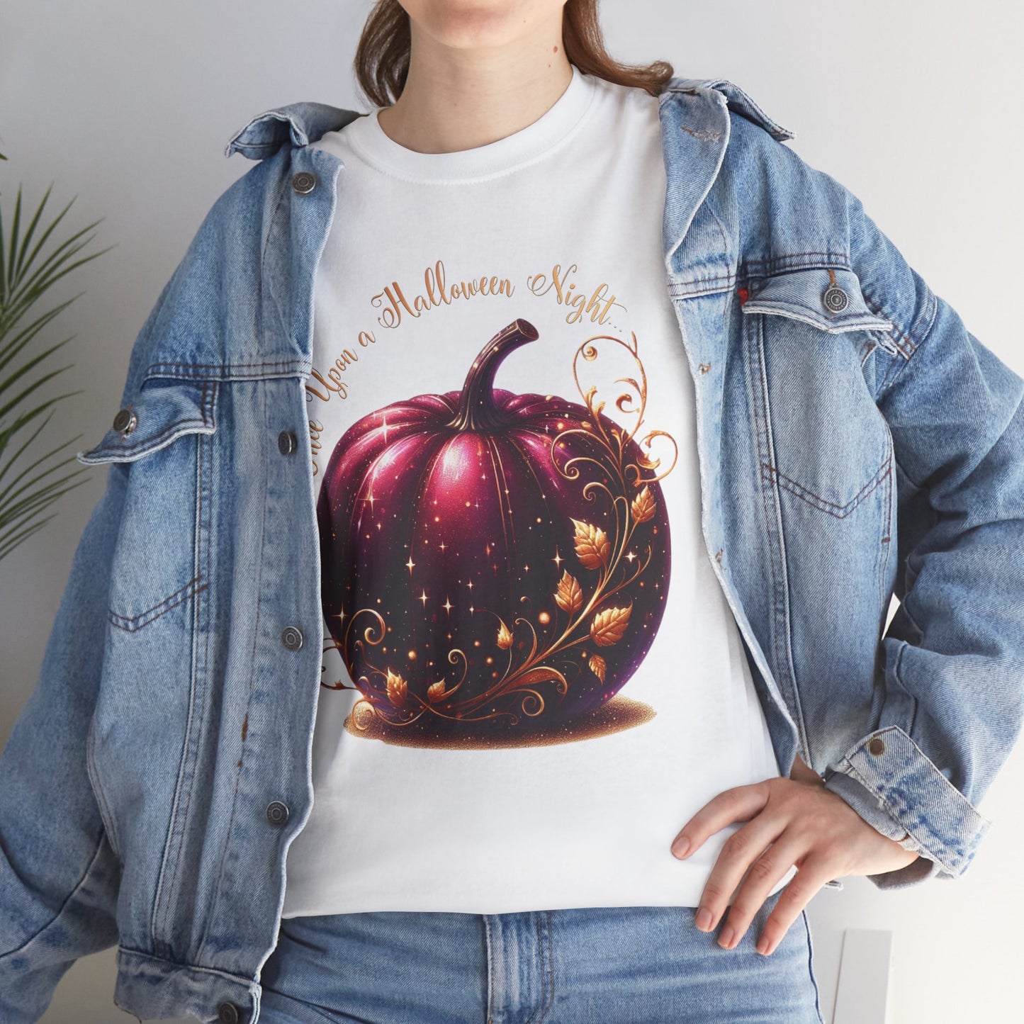 Spooky Pumpkin Tee, Halloween Shirt, Fall Fashion T-Shirt, Unisex Halloween Cotton Tee, Casual Witchy Outfit, Autumn Celebration Wear