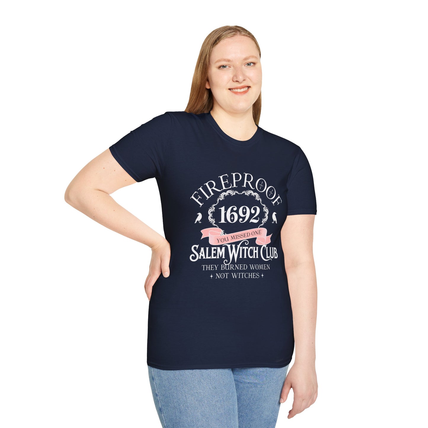 Salem Witch Club T-Shirt, Unisex Graphic Tee, Halloween Gift, Witchcraft Apparel, Vintage Style Shirt