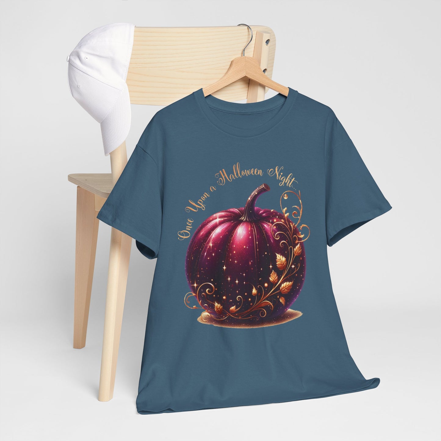 Spooky Pumpkin Tee, Halloween Shirt, Fall Fashion T-Shirt, Unisex Halloween Cotton Tee, Casual Witchy Outfit, Autumn Celebration Wear