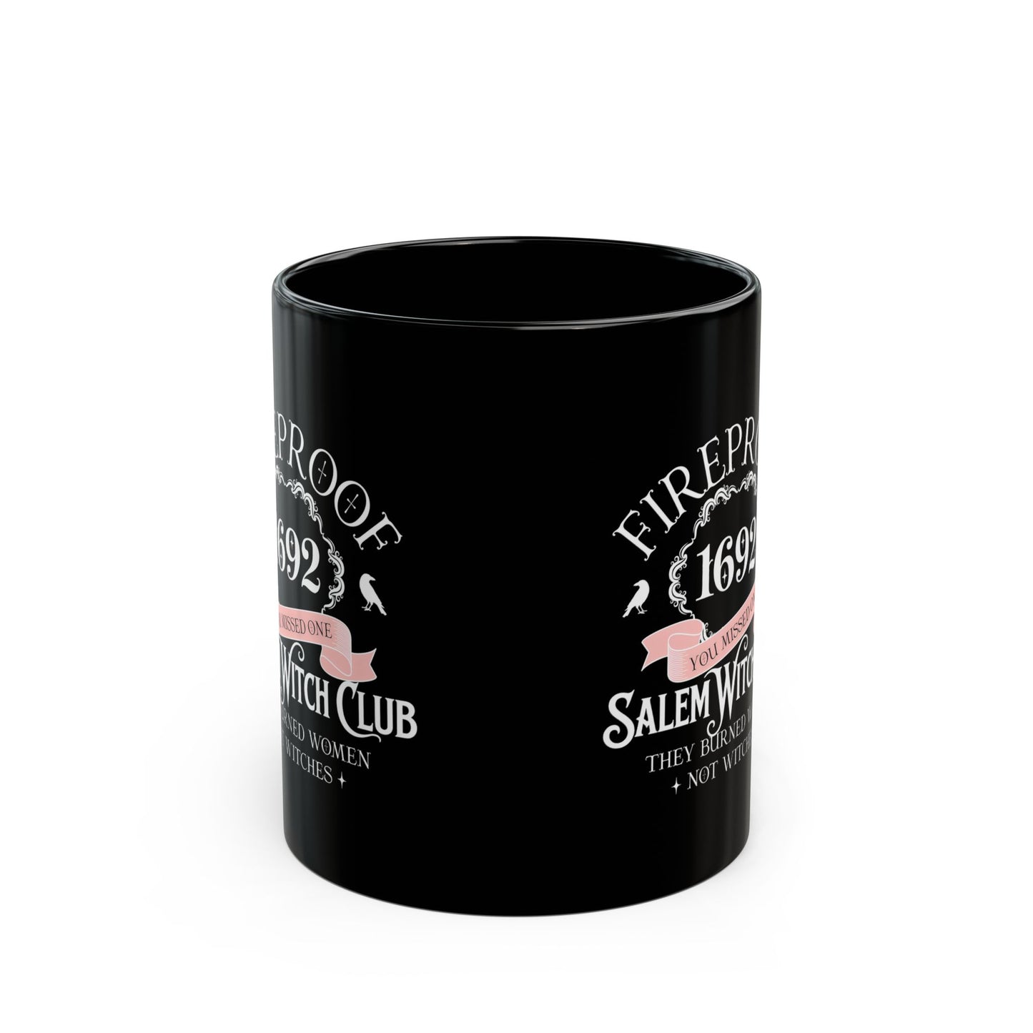 Salem Witch Club Mug | Fireproof Design | Halloween Gift, Spooky Decor, Witchcraft Accessory, Perfect for Cofee Lovers