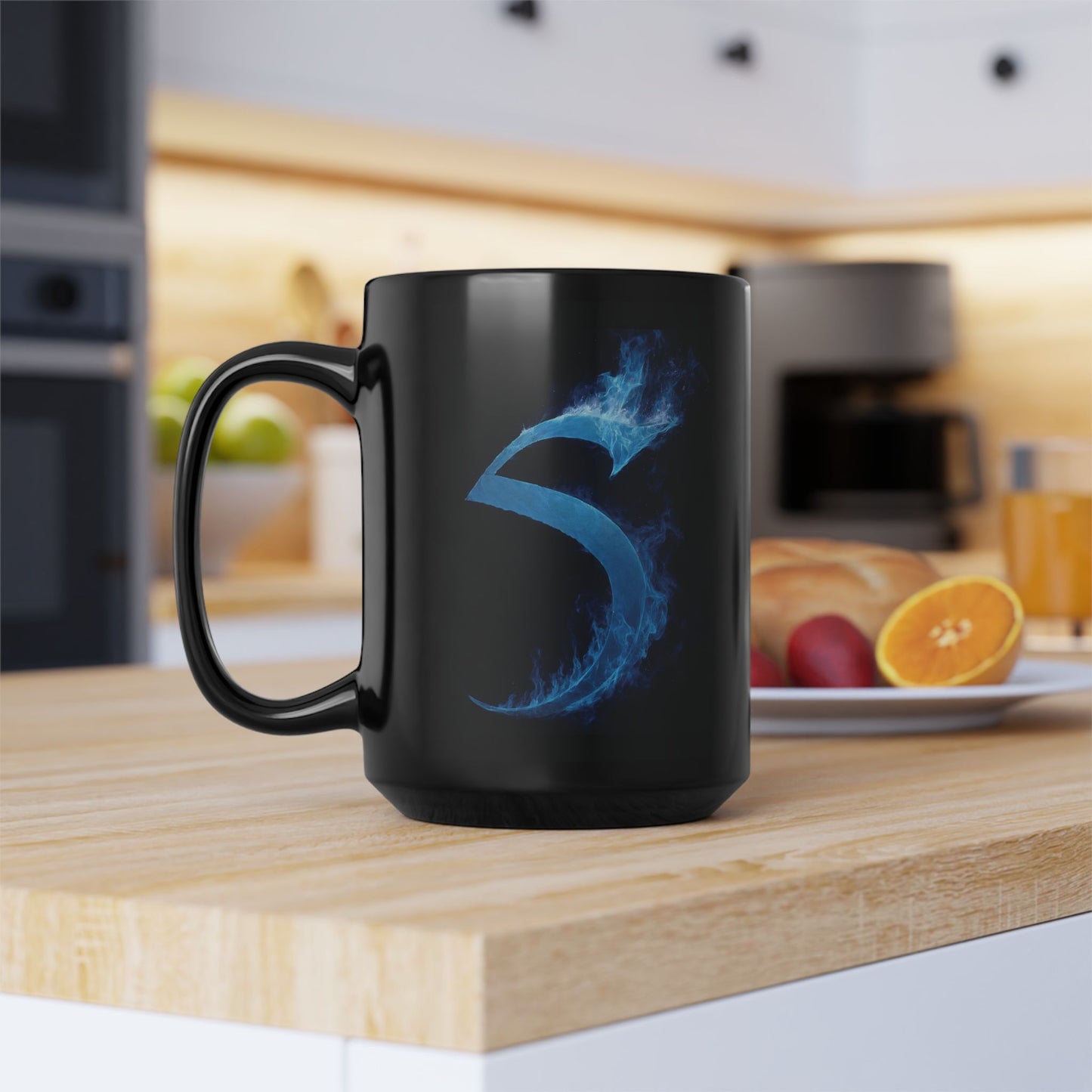 Black Sovereign S Ceramic Mug with New Logo, (11oz, 15oz)