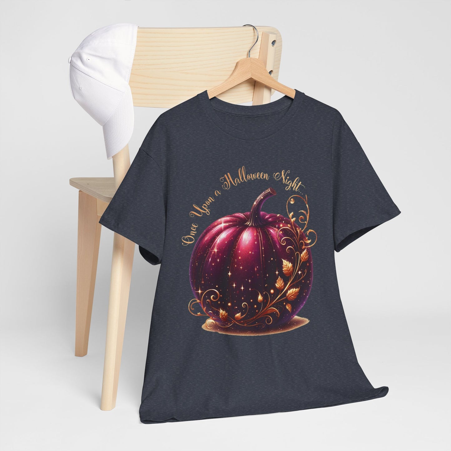 Spooky Pumpkin Tee, Halloween Shirt, Fall Fashion T-Shirt, Unisex Halloween Cotton Tee, Casual Witchy Outfit, Autumn Celebration Wear