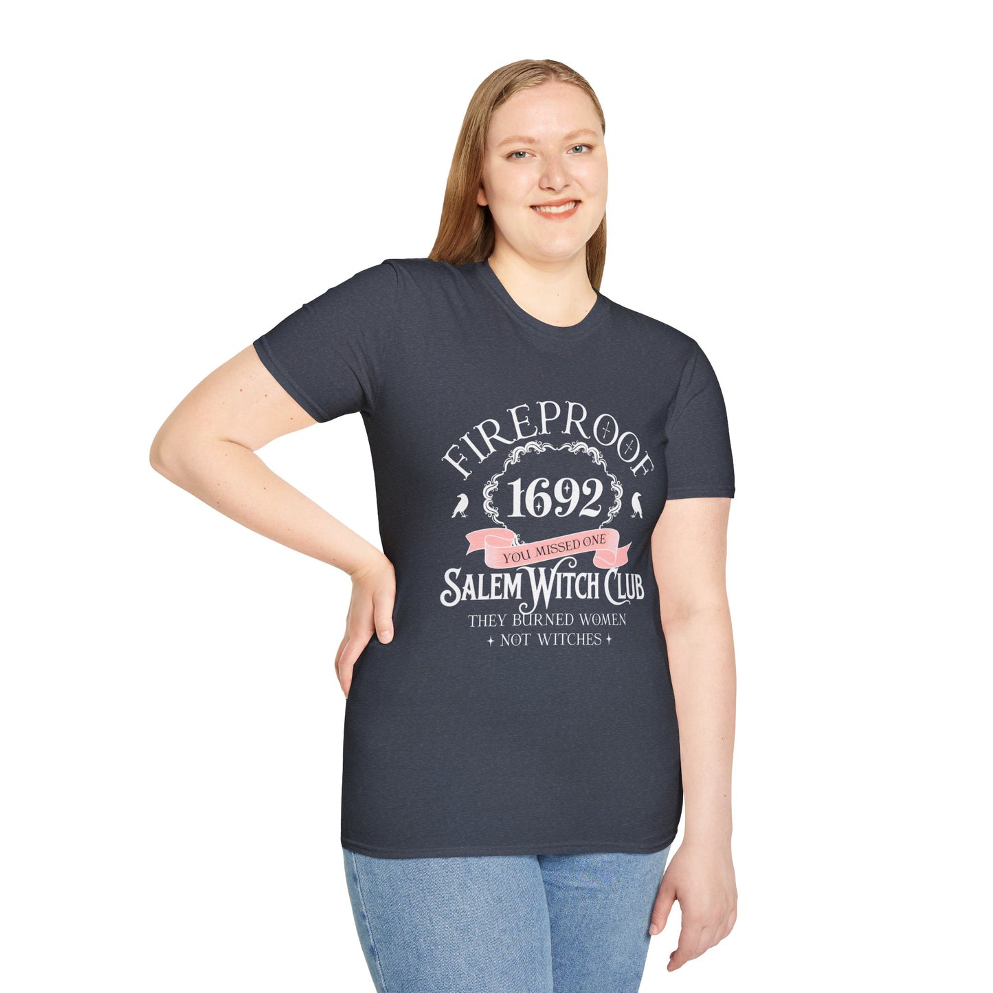 Salem Witch Club T-Shirt, Unisex Graphic Tee, Halloween Gift, Witchcraft Apparel, Vintage Style Shirt