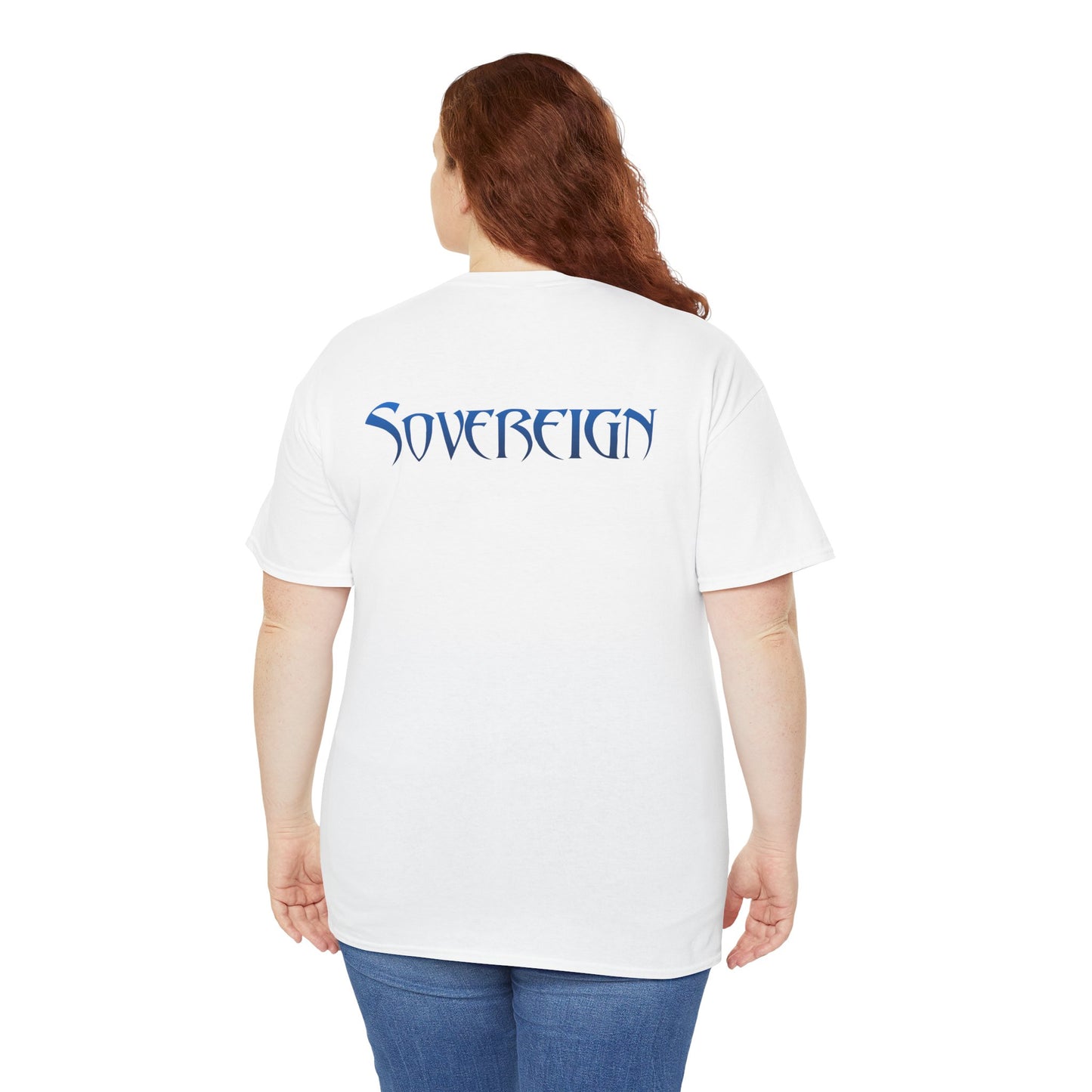 Sovereign Unisex Heavy Cotton Tee with Front Logo
