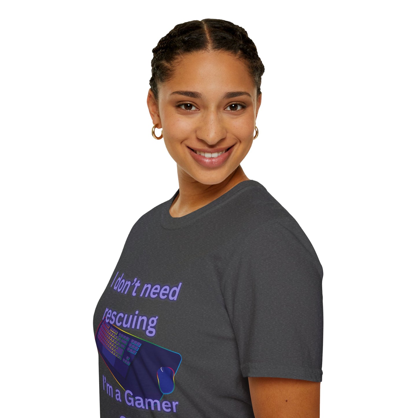 Unisex Cut Gamer Girl T-Shirt