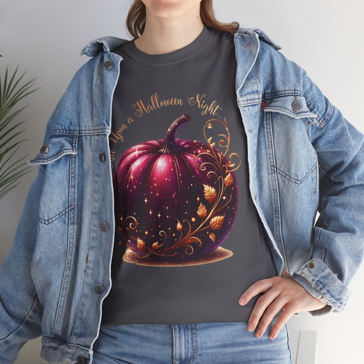 Spooky Pumpkin Tee, Halloween Shirt, Fall Fashion T-Shirt, Unisex Halloween Cotton Tee, Casual Witchy Outfit, Autumn Celebration Wear