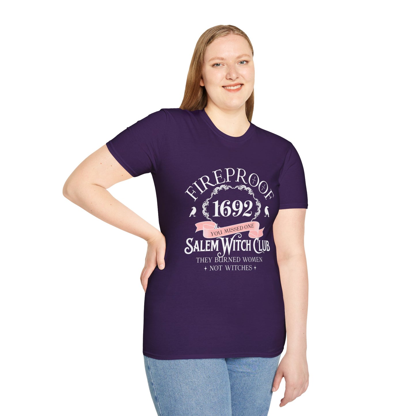 Salem Witch Club T-Shirt, Unisex Graphic Tee, Halloween Gift, Witchcraft Apparel, Vintage Style Shirt