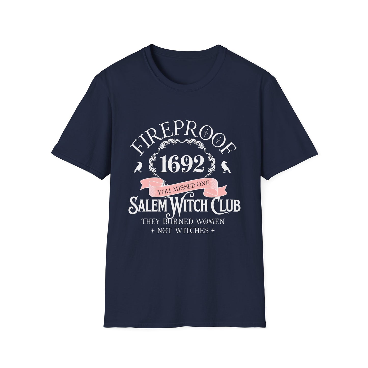 Salem Witch Club T-Shirt, Unisex Graphic Tee, Halloween Gift, Witchcraft Apparel, Vintage Style Shirt