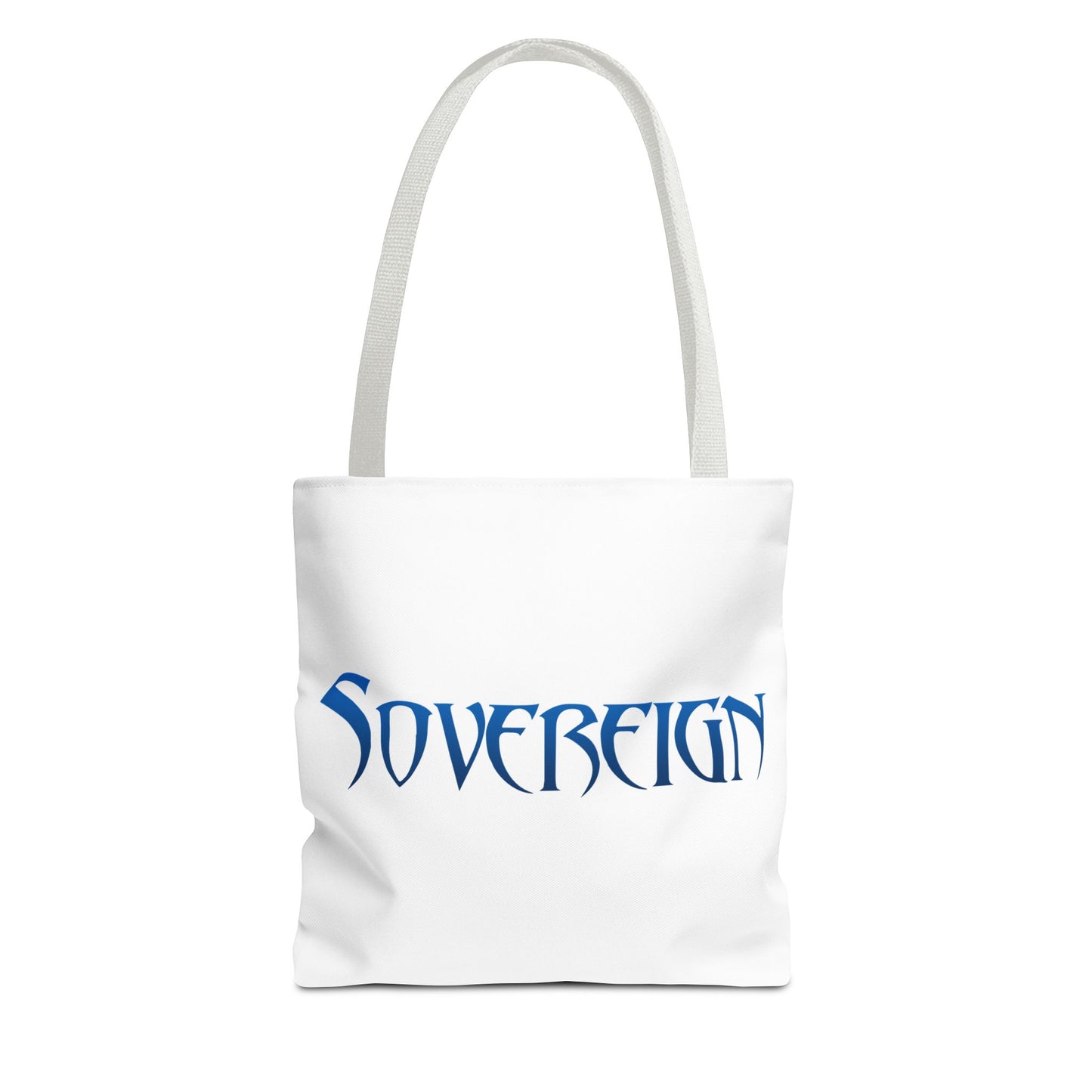 White Sovereign Tote Bag - Stylish, Reusable, Eco-Friendly Bag for Daily Use, Shopping, Travel, and Gifts