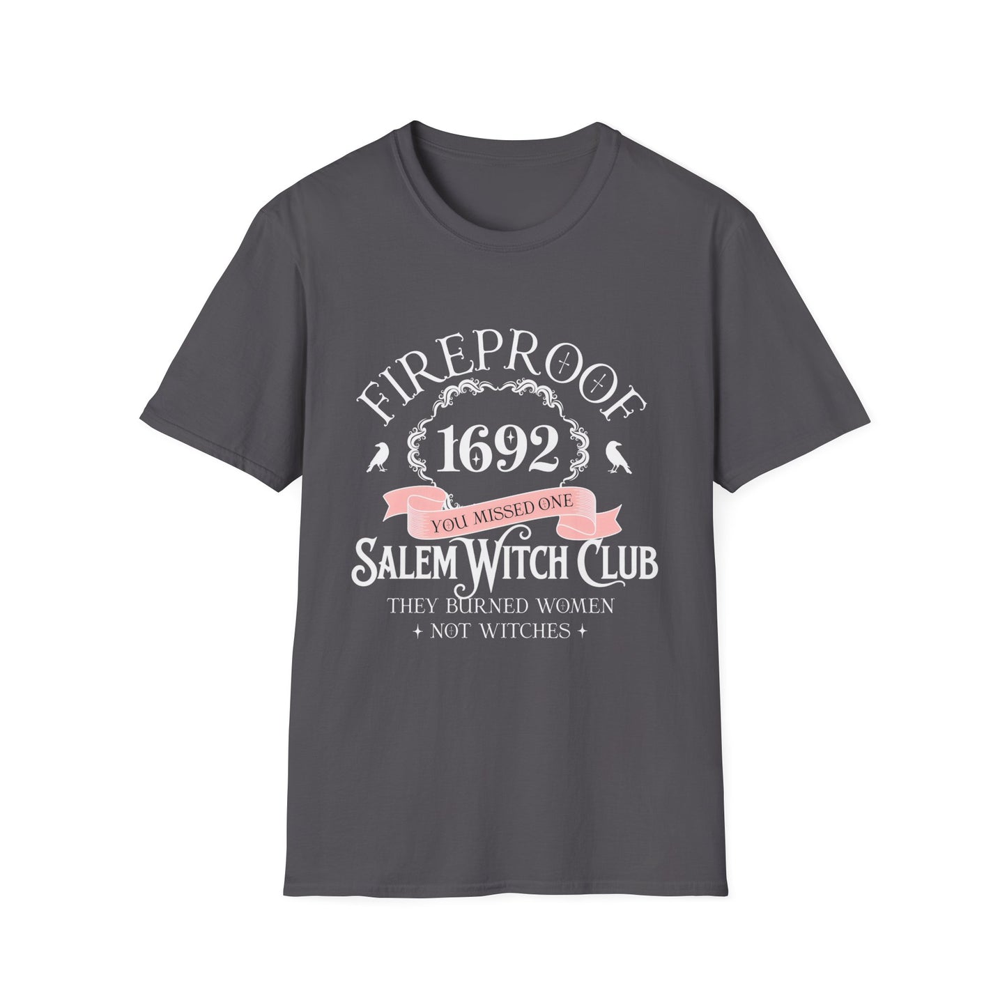 Salem Witch Club T-Shirt, Unisex Graphic Tee, Halloween Gift, Witchcraft Apparel, Vintage Style Shirt