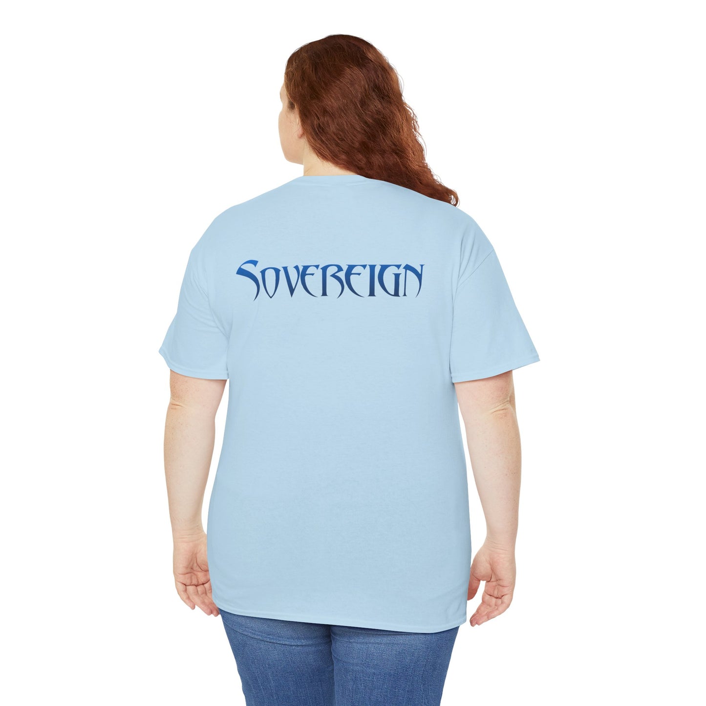 Sovereign Unisex Heavy Cotton Tee with Front Logo