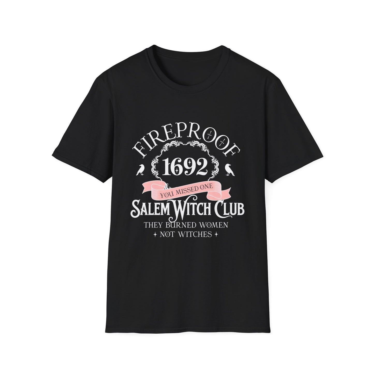 Salem Witch Club T-Shirt, Unisex Graphic Tee, Halloween Gift, Witchcraft Apparel, Vintage Style Shirt