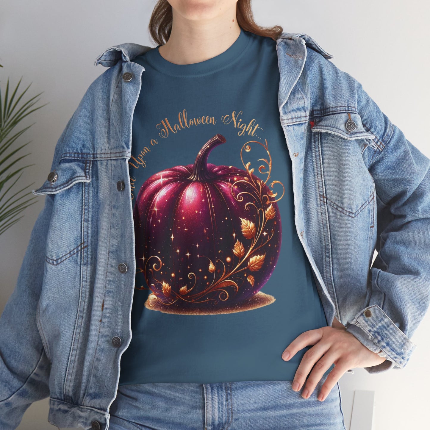 Spooky Pumpkin Tee, Halloween Shirt, Fall Fashion T-Shirt, Unisex Halloween Cotton Tee, Casual Witchy Outfit, Autumn Celebration Wear