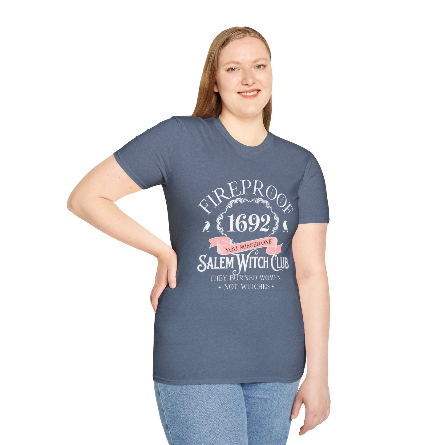 Salem Witch Club T-Shirt, Unisex Graphic Tee, Halloween Gift, Witchcraft Apparel, Vintage Style Shirt