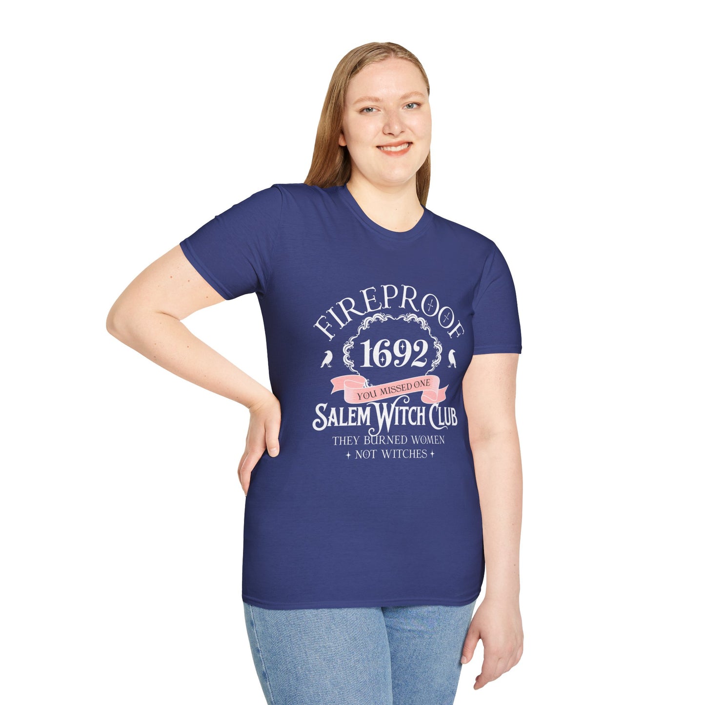 Salem Witch Club T-Shirt, Unisex Graphic Tee, Halloween Gift, Witchcraft Apparel, Vintage Style Shirt
