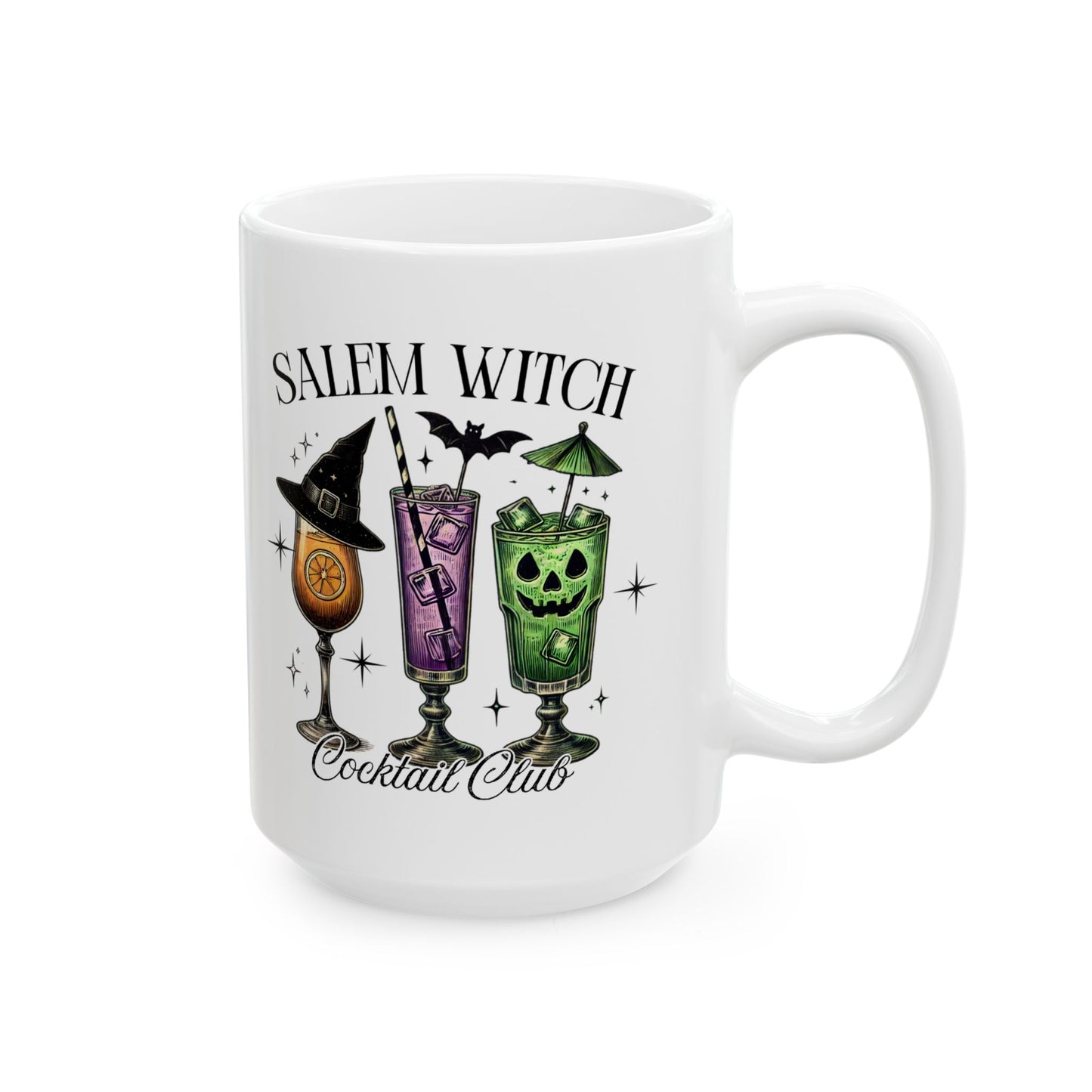 Witchy Ceramic Mug - Perfect for Halloween, Coffee Lovers, Gift for Her, Witch Decor, Spooky Vibes