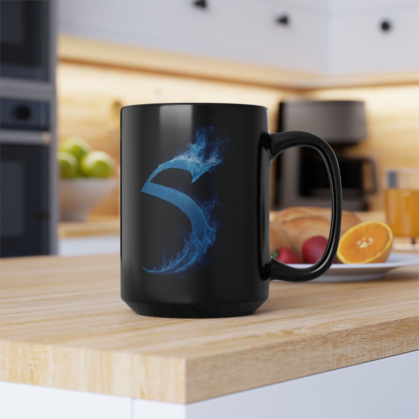 Black Sovereign S Ceramic Mug with New Logo, (11oz, 15oz)