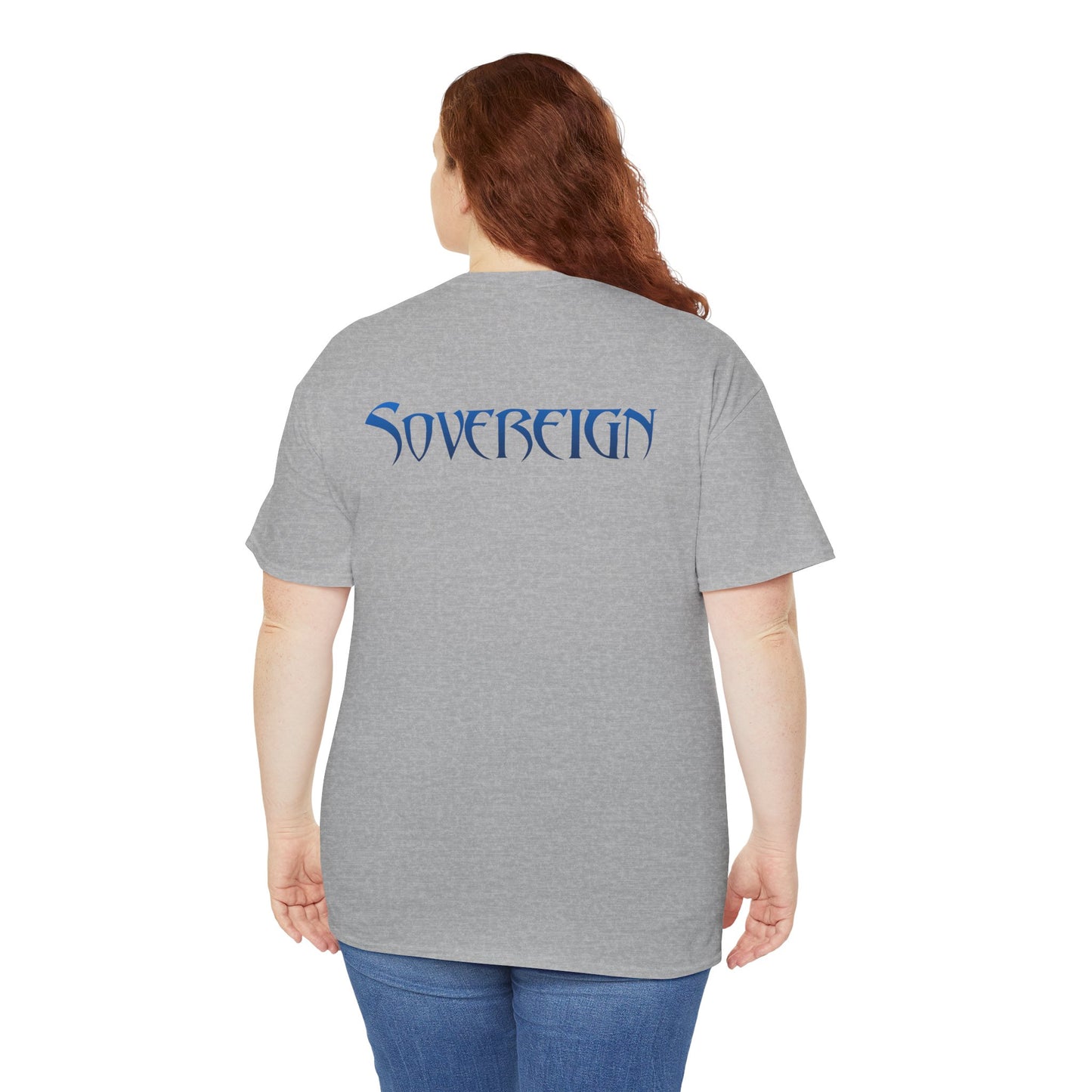 Sovereign Unisex Heavy Cotton Tee with Front Logo