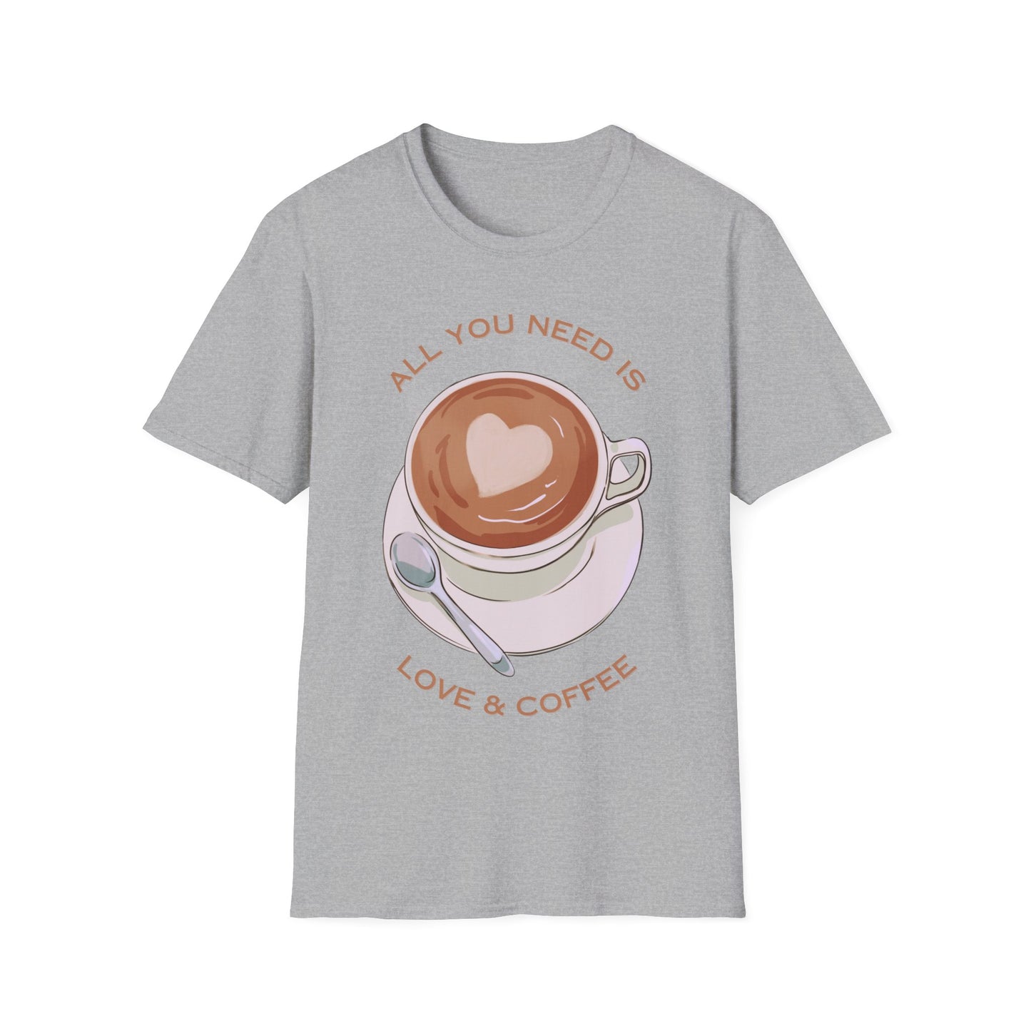 Unisex Love & Coffee T-Shirt