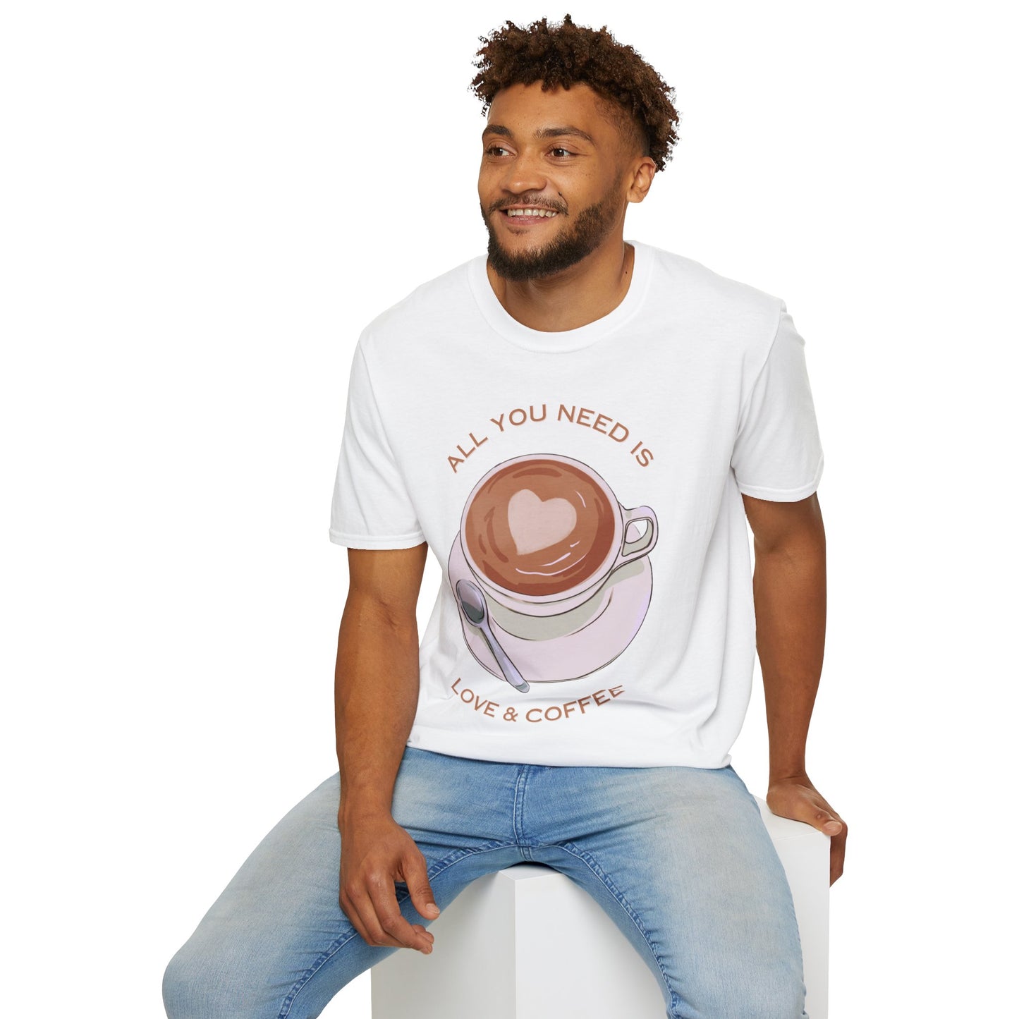 Unisex Love & Coffee T-Shirt