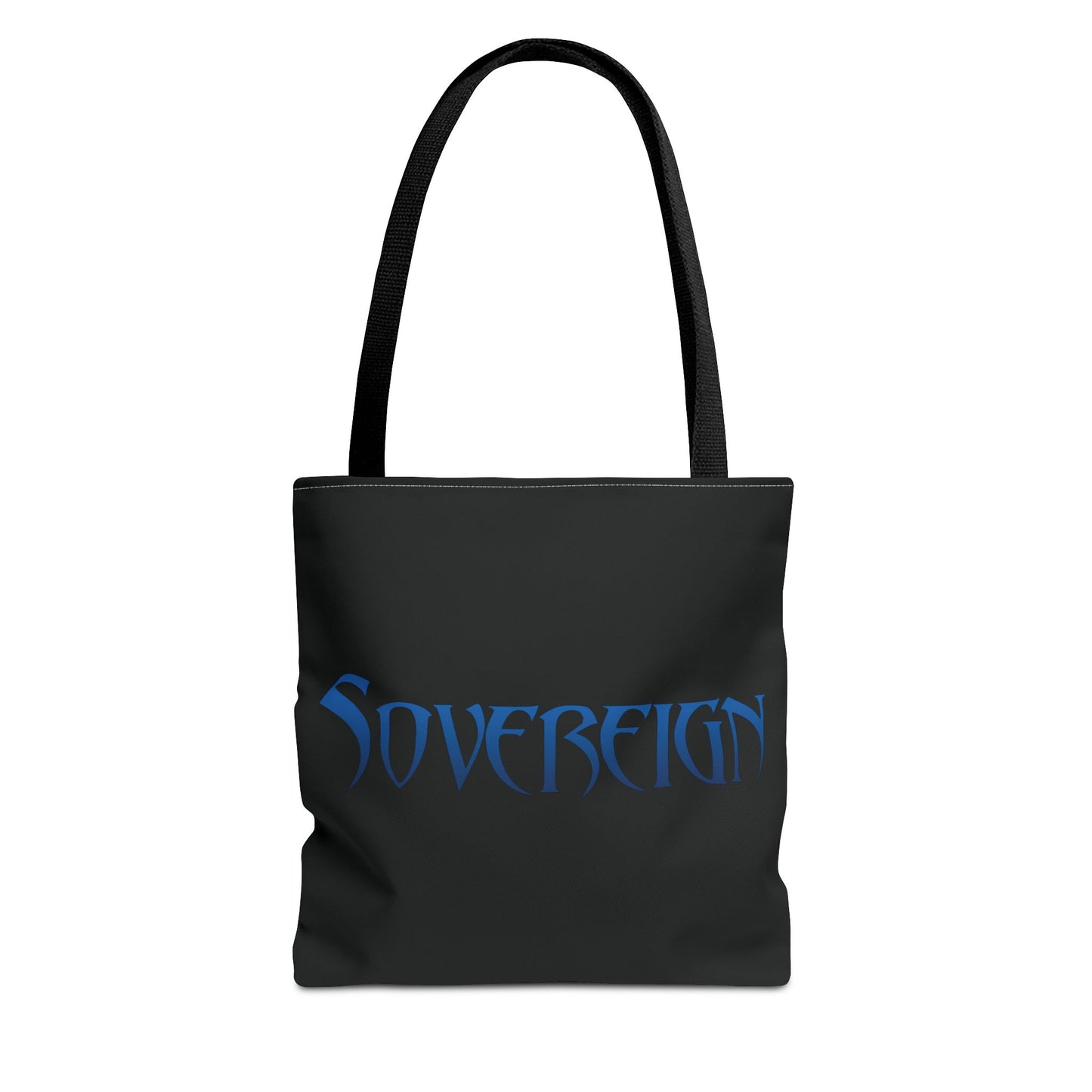 Black Sovereign Tote Bag: Stylish Carry-All, Perfect for Everyday Use, Gifts, Shopping, and Travel