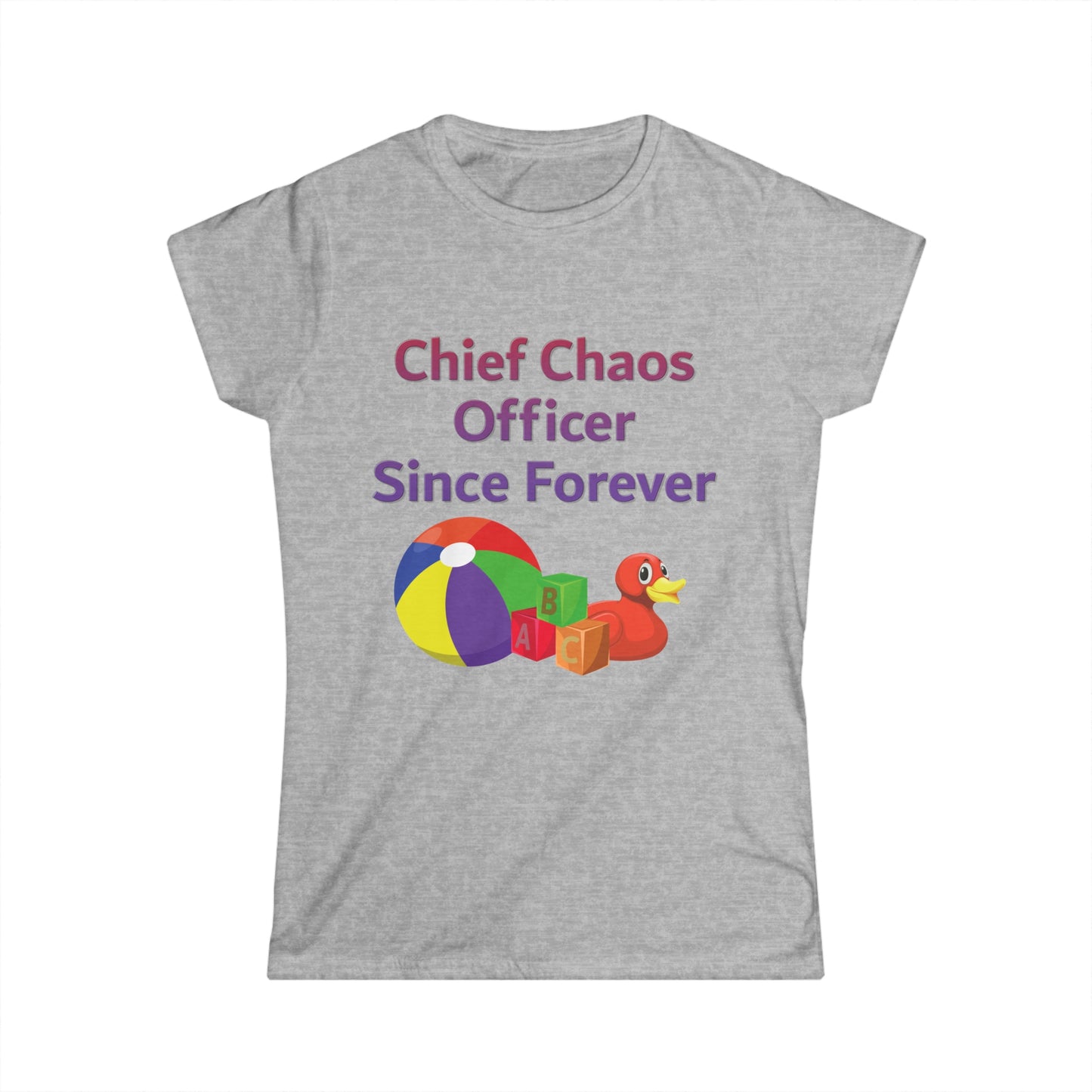 Chief Chaos Officer Women's Softstyle Tee