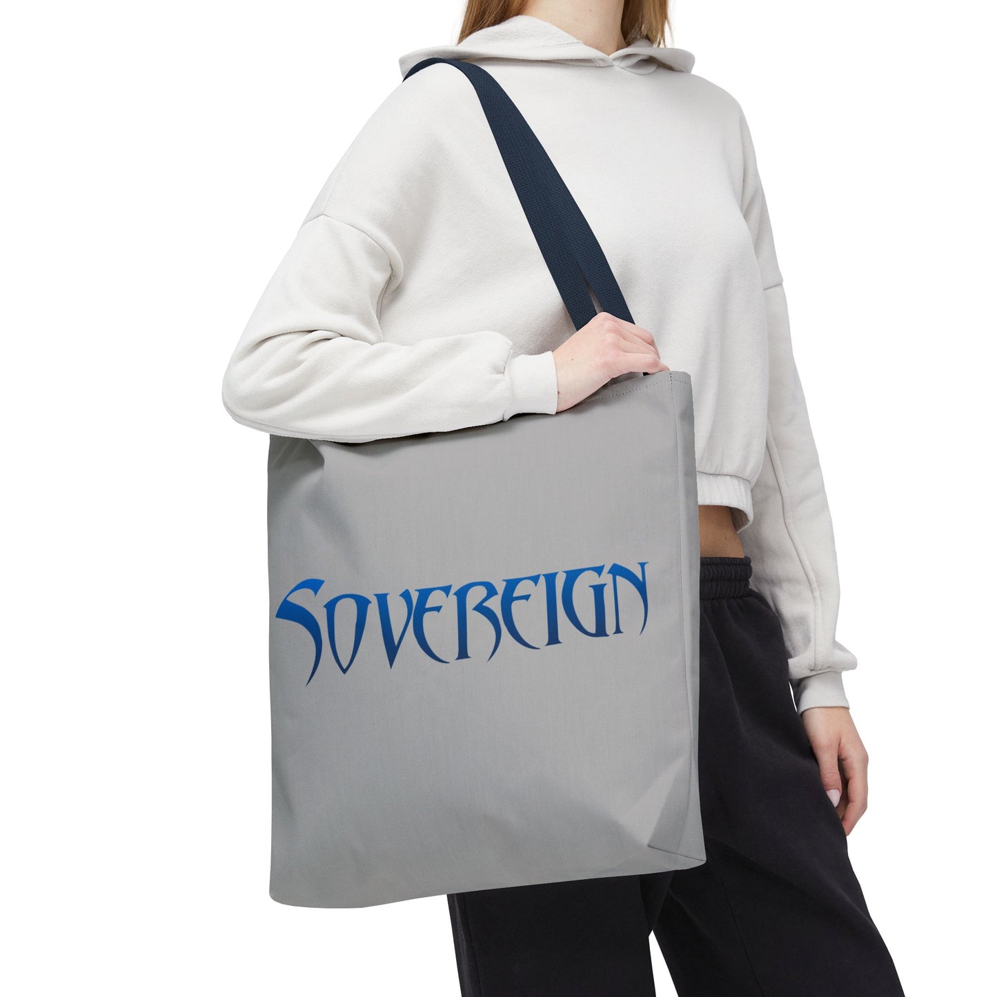 Gray Sovereign Tote Bag - Stylish, Versatile Carry All, Perfect for Beach, Grocery Shopping, or Everyday Use, Gift for Fashion Lovers, [...]