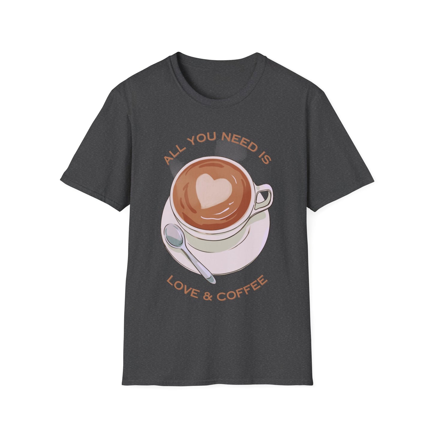 Unisex Love & Coffee T-Shirt