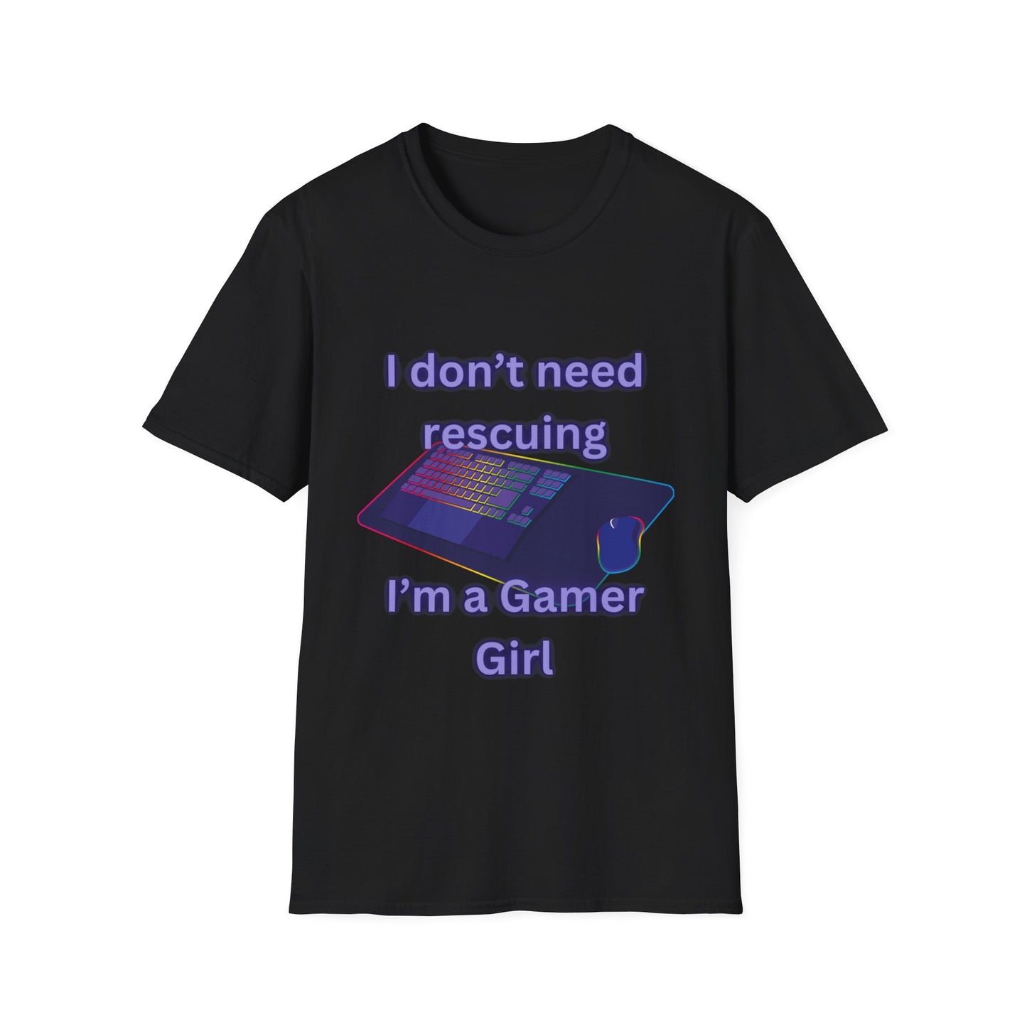 Unisex Cut Gamer Girl T-Shirt