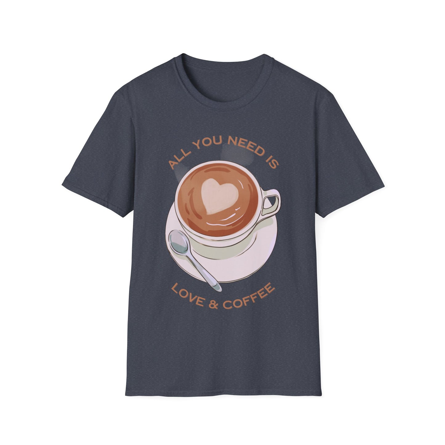 Unisex Love & Coffee T-Shirt