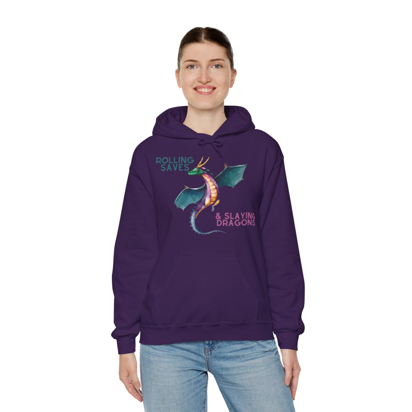 Rolling Saves & Slaying Dragons Hoodie