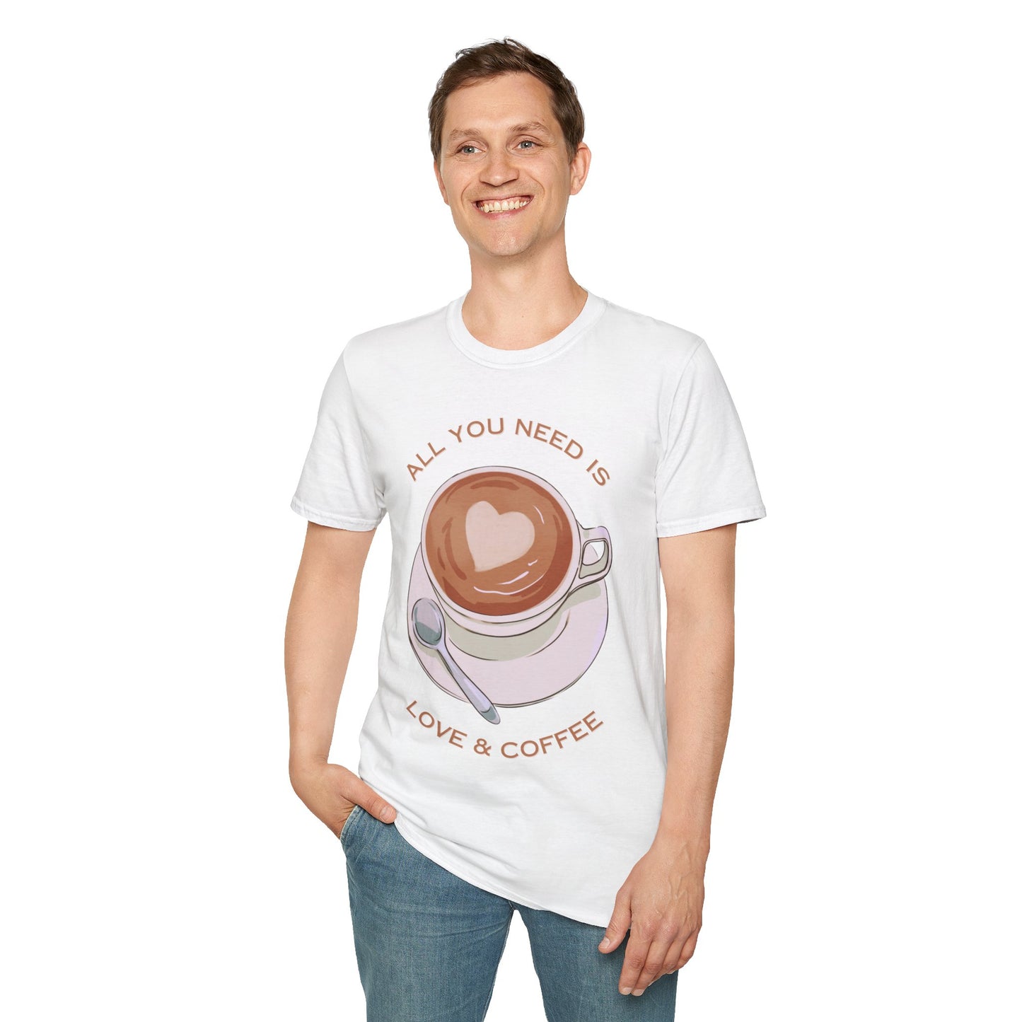 Unisex Love & Coffee T-Shirt