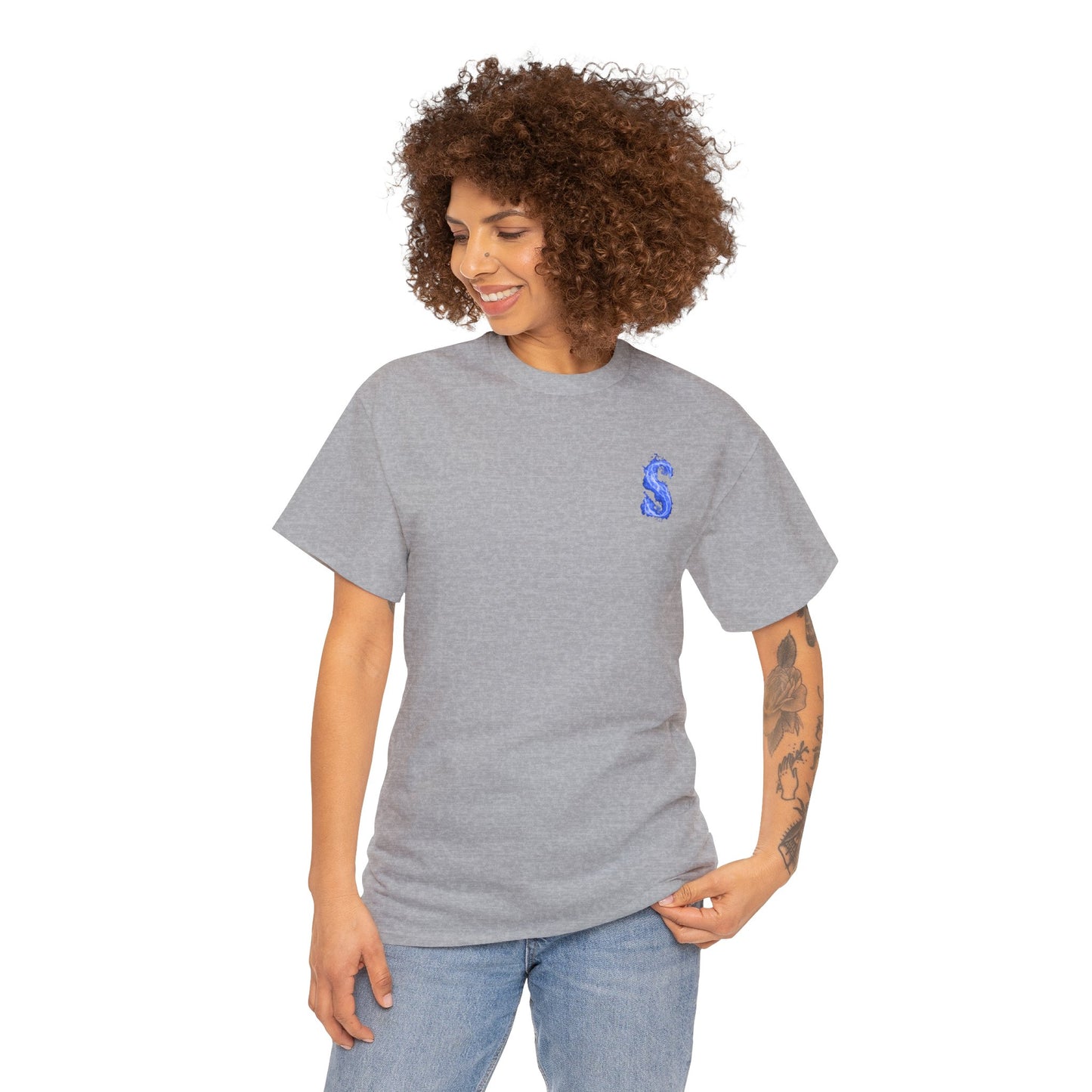 Sovereign Unisex Heavy Cotton Tee with Front Logo