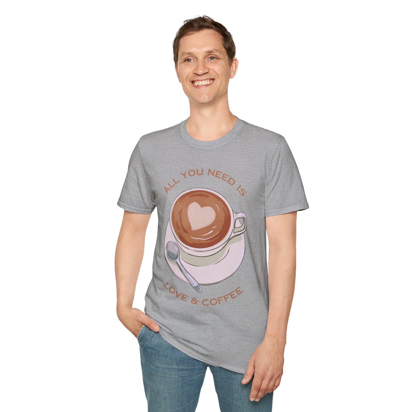 Unisex Love & Coffee T-Shirt