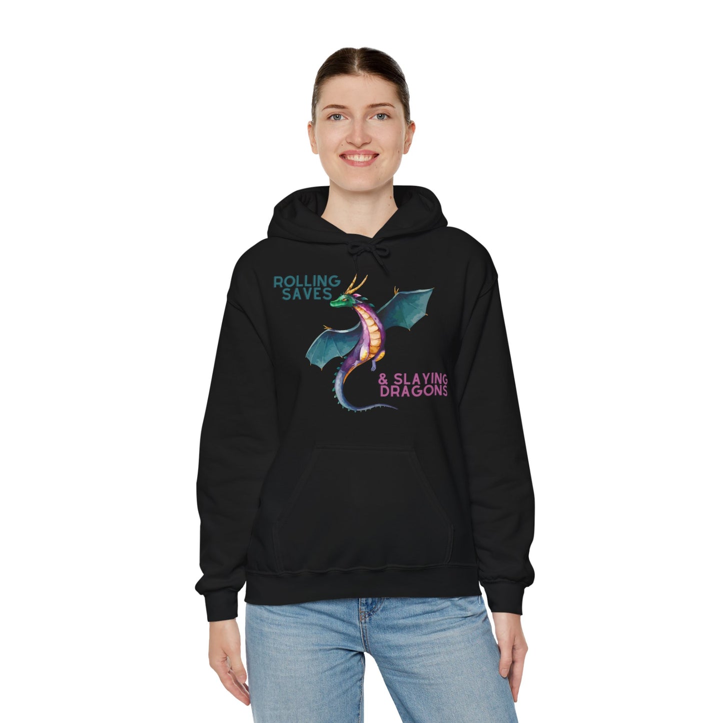 Rolling Saves & Slaying Dragons Hoodie